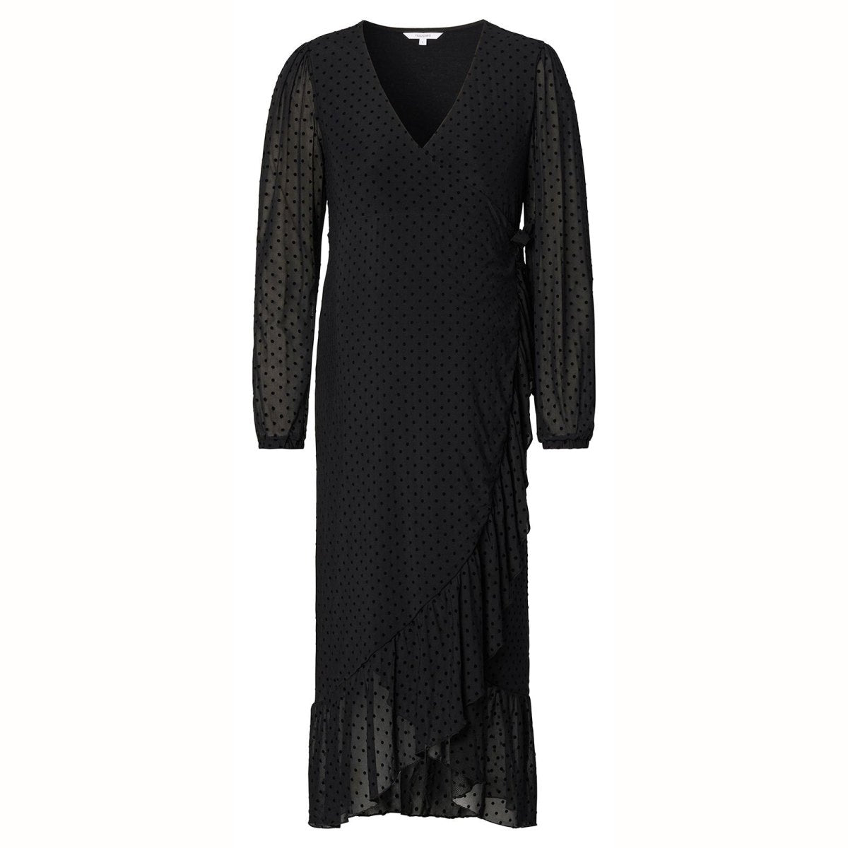 Noppies DreShort Sleeve Olathe Nursing Long Sleeve Allover Print - Black - ebebek - Black Friday