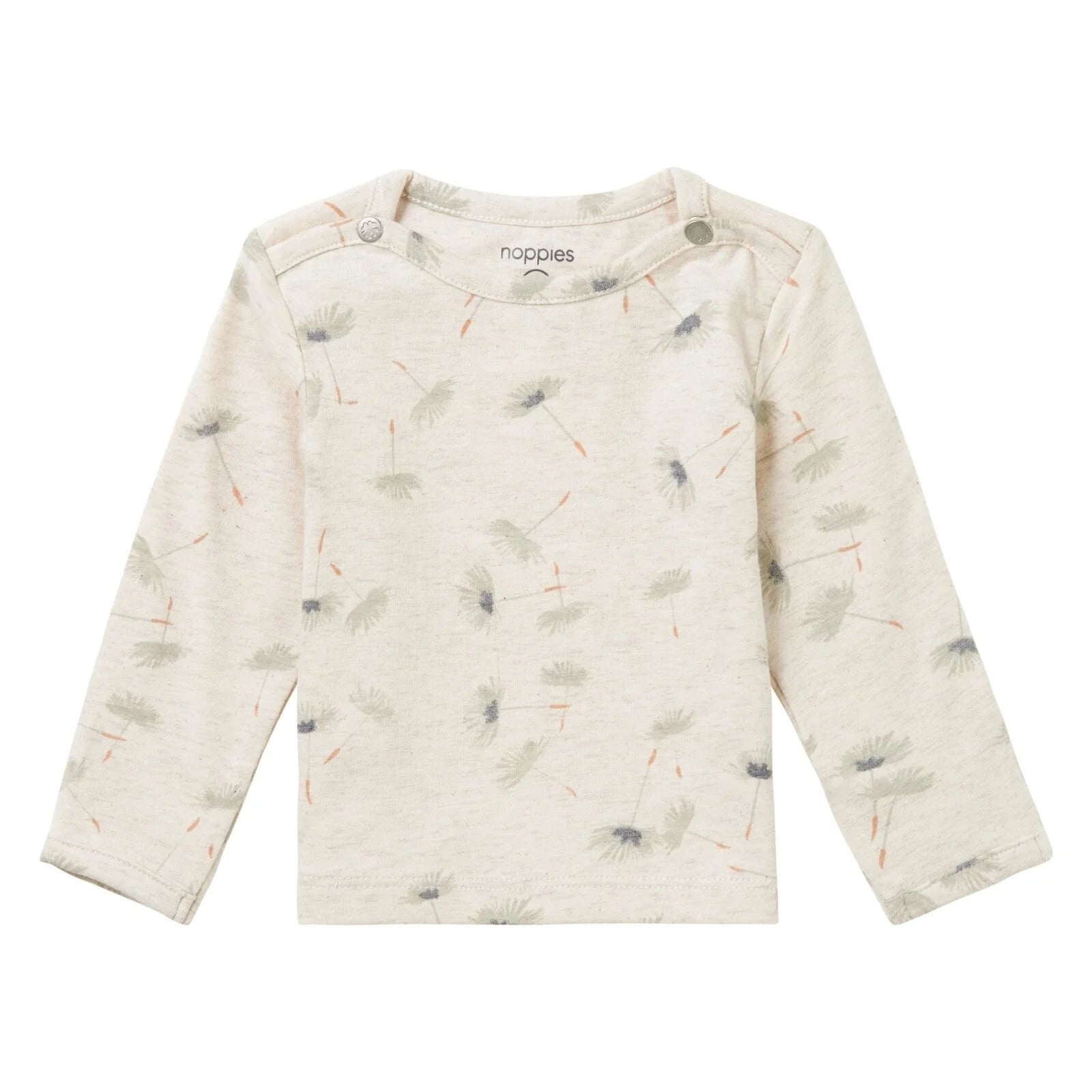 Noppies Longsleeve Midfield - Oatmeal - ebebek - Black Friday