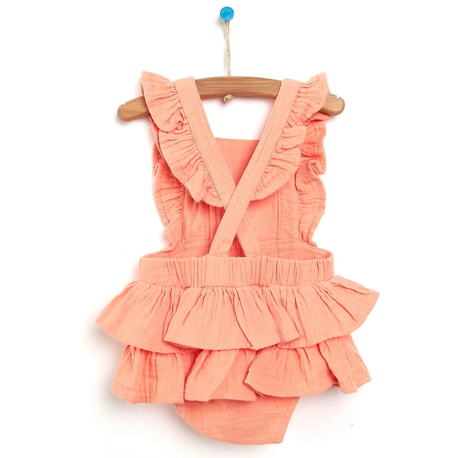 HelloBaby Overall Shorts - Salmon - ebebek - Black Friday