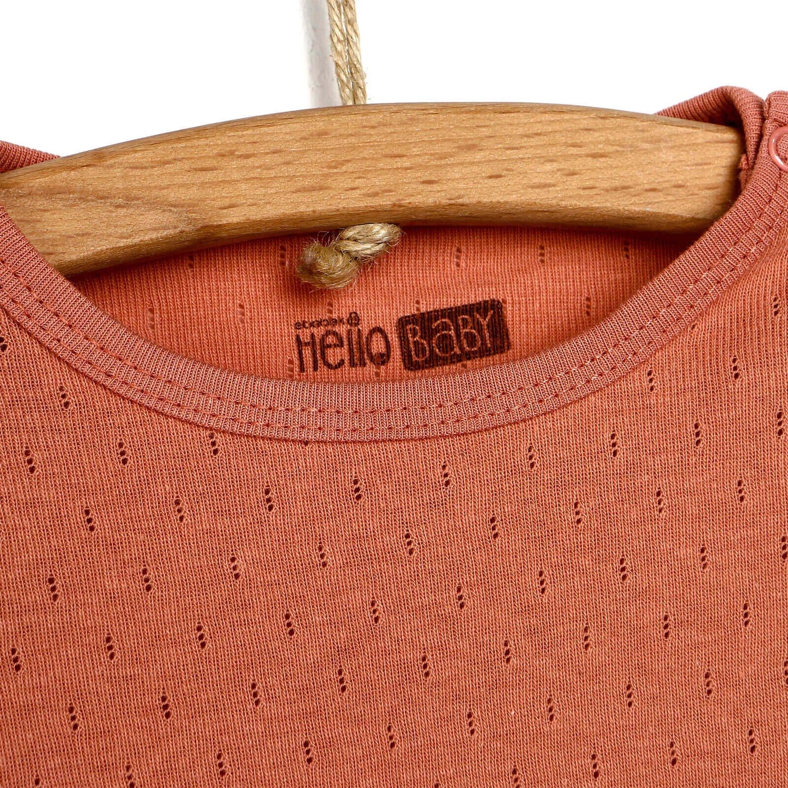 HelloBaby Long Sleeve Bodysuit - Light Rose - ebebek - Black Friday