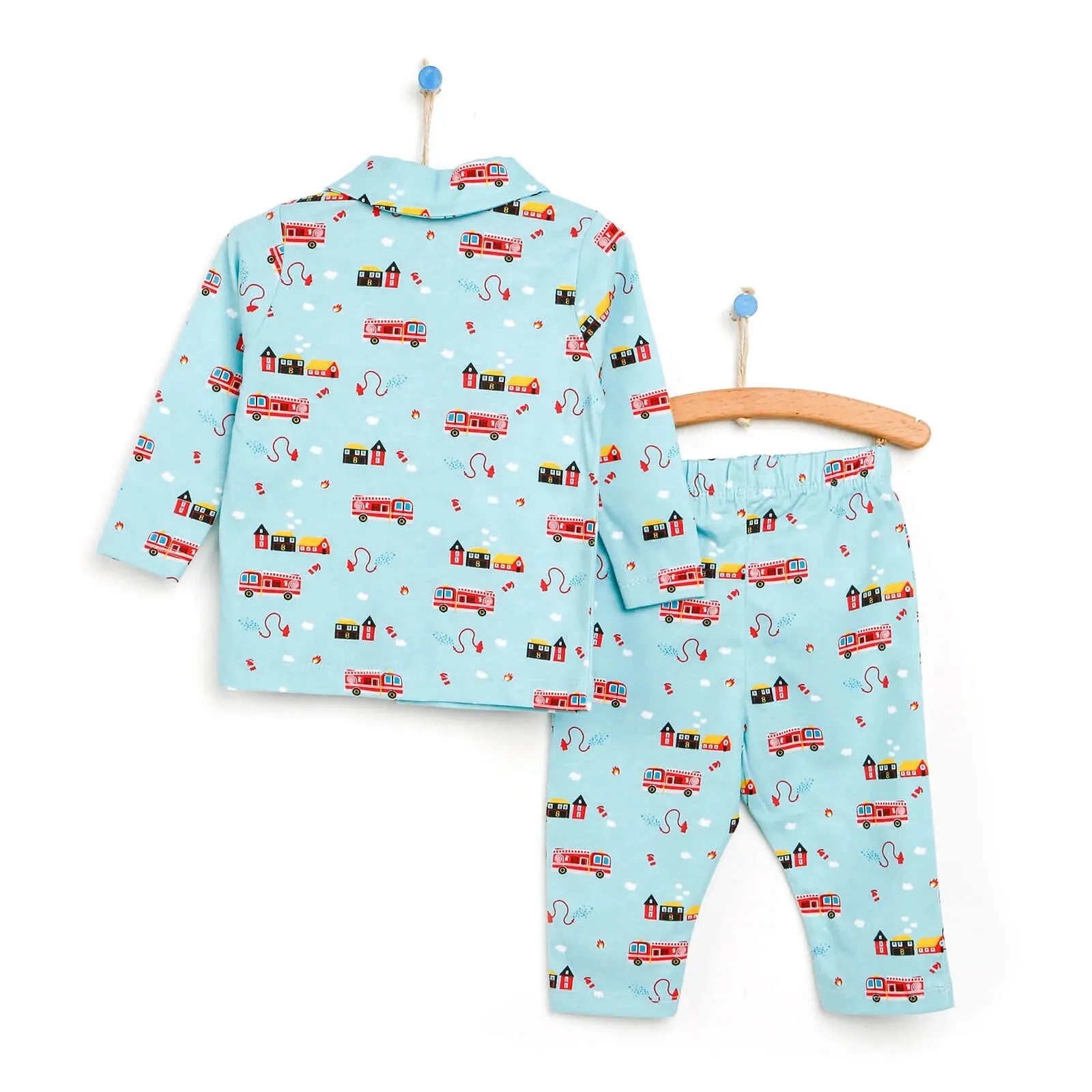 HelloBaby Basic Baby Boy Pyjamas Set - Dark Blue - ebebek - Black Friday