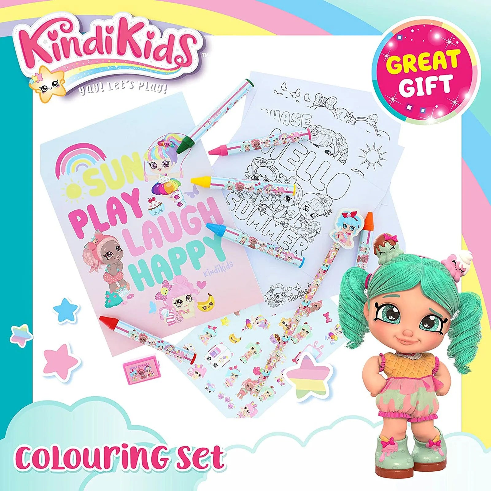 Kindi Kids Colouring Set - ebebek - Black Friday