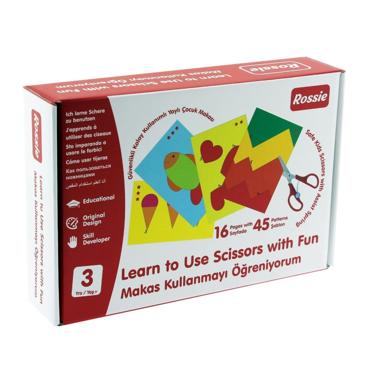 Rossie Learn to Use Scissors with Fun - ebebek - Black Friday