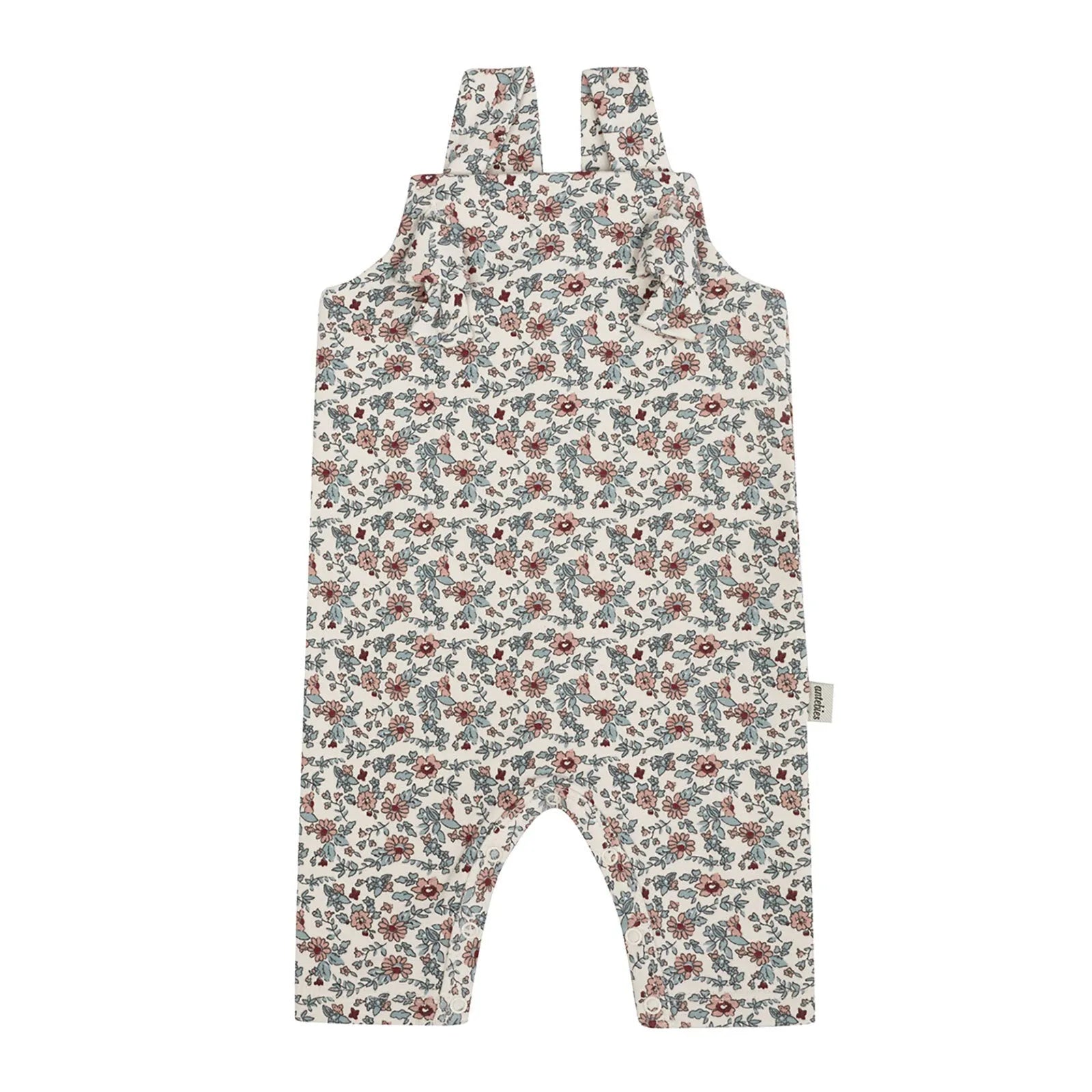 Antebies Winter Flowers Rib Overalls Multi Colour - ebebek - Black Friday