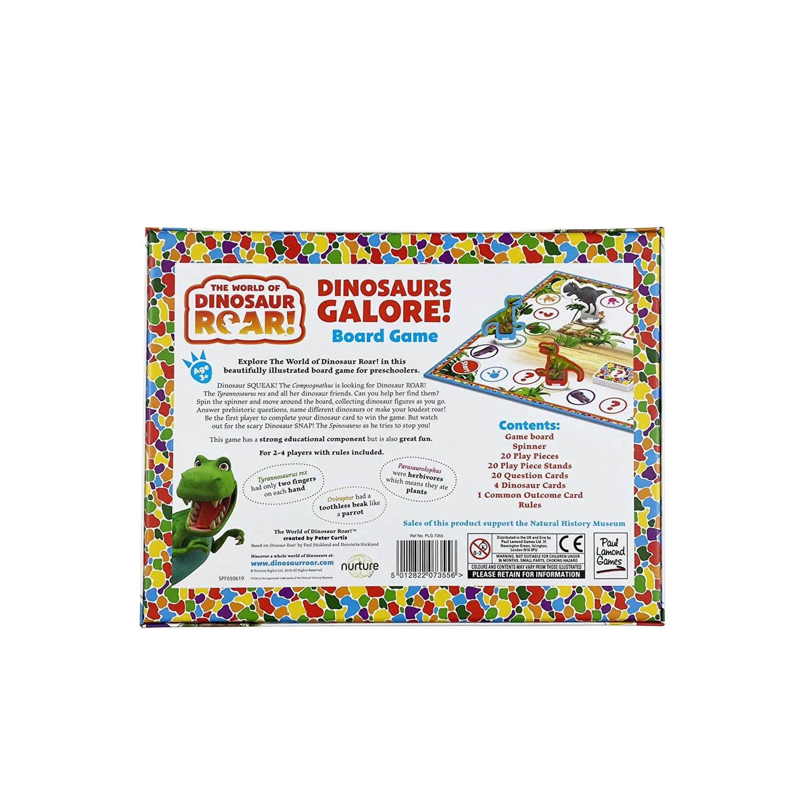 The World of Dinosaur Roar! Dinosaurs Galore! Board Game - ebebek - Black Friday