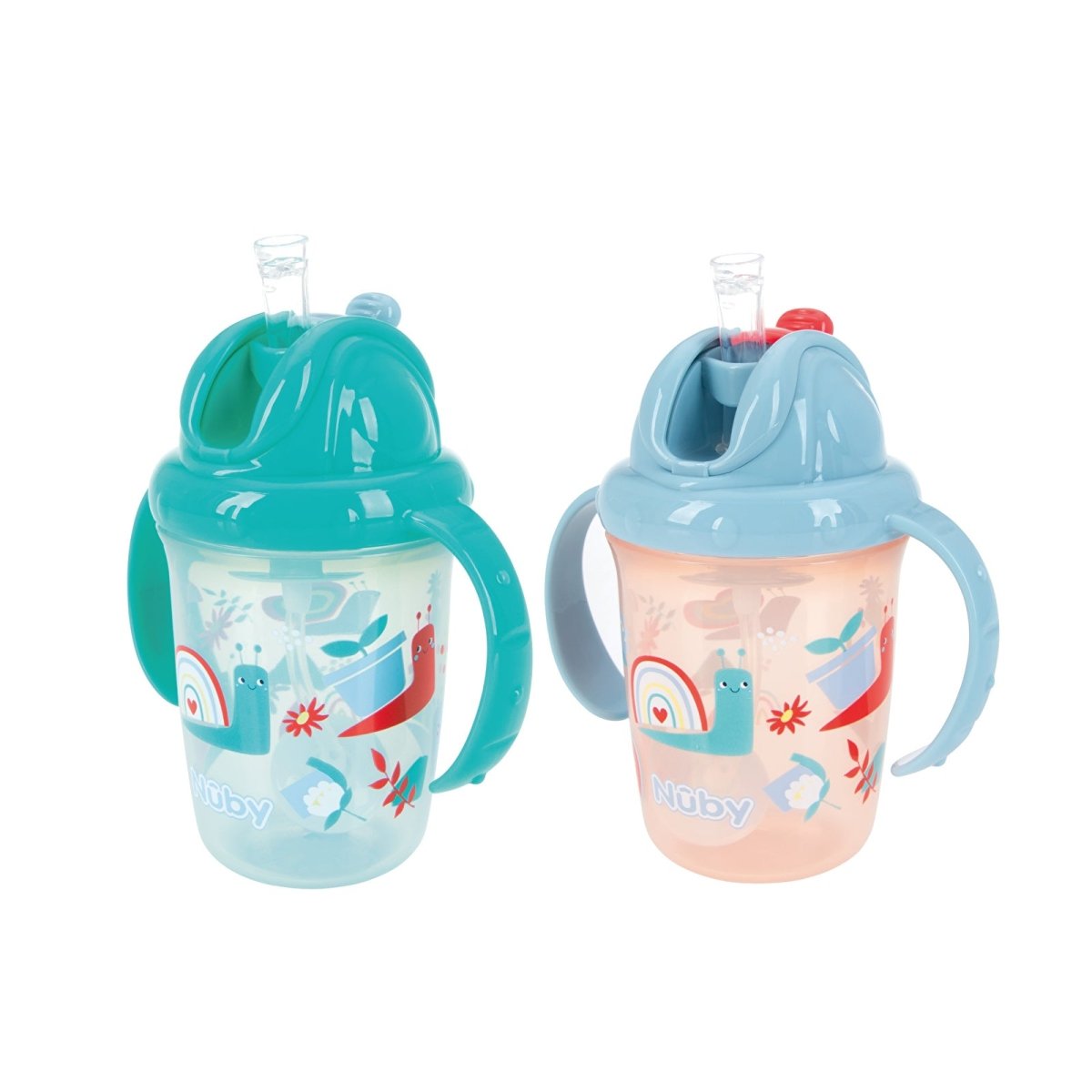 Nuby Flip N Sip Sippy Cups Pack of 2 - Multicolour - ebebek - Black Friday