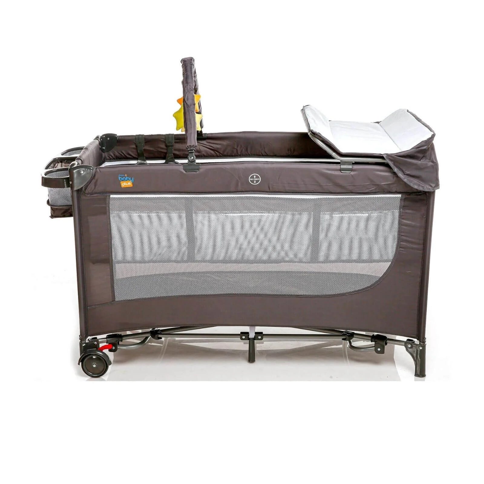 baby plus Play - Sleep Travel Cot - Grey - ebebek - Black Friday