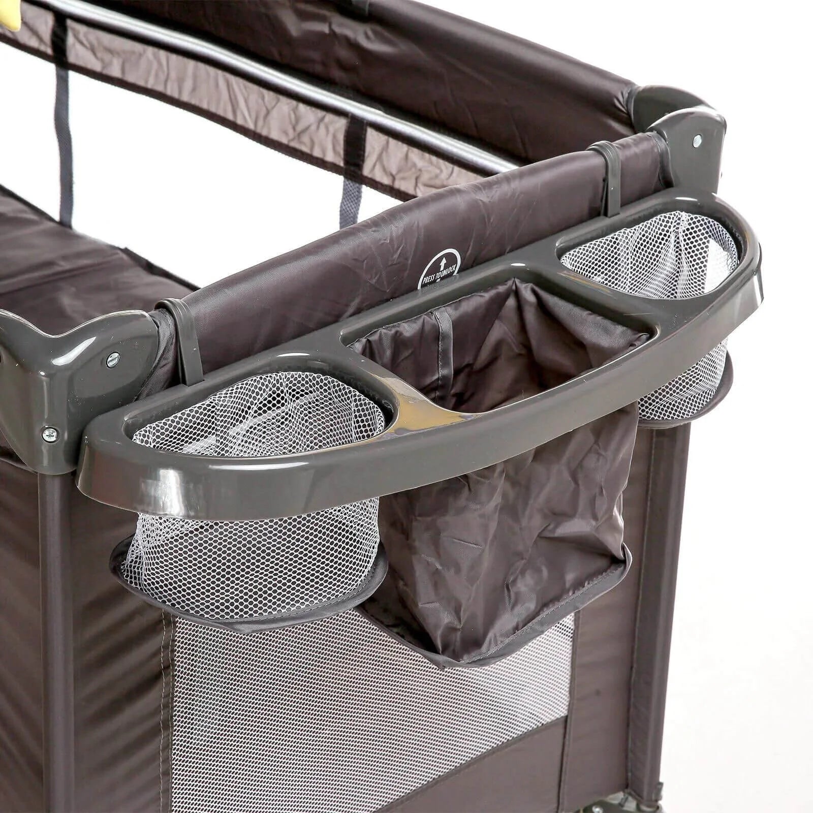 baby plus Play - Sleep Travel Cot - Grey - ebebek - Black Friday