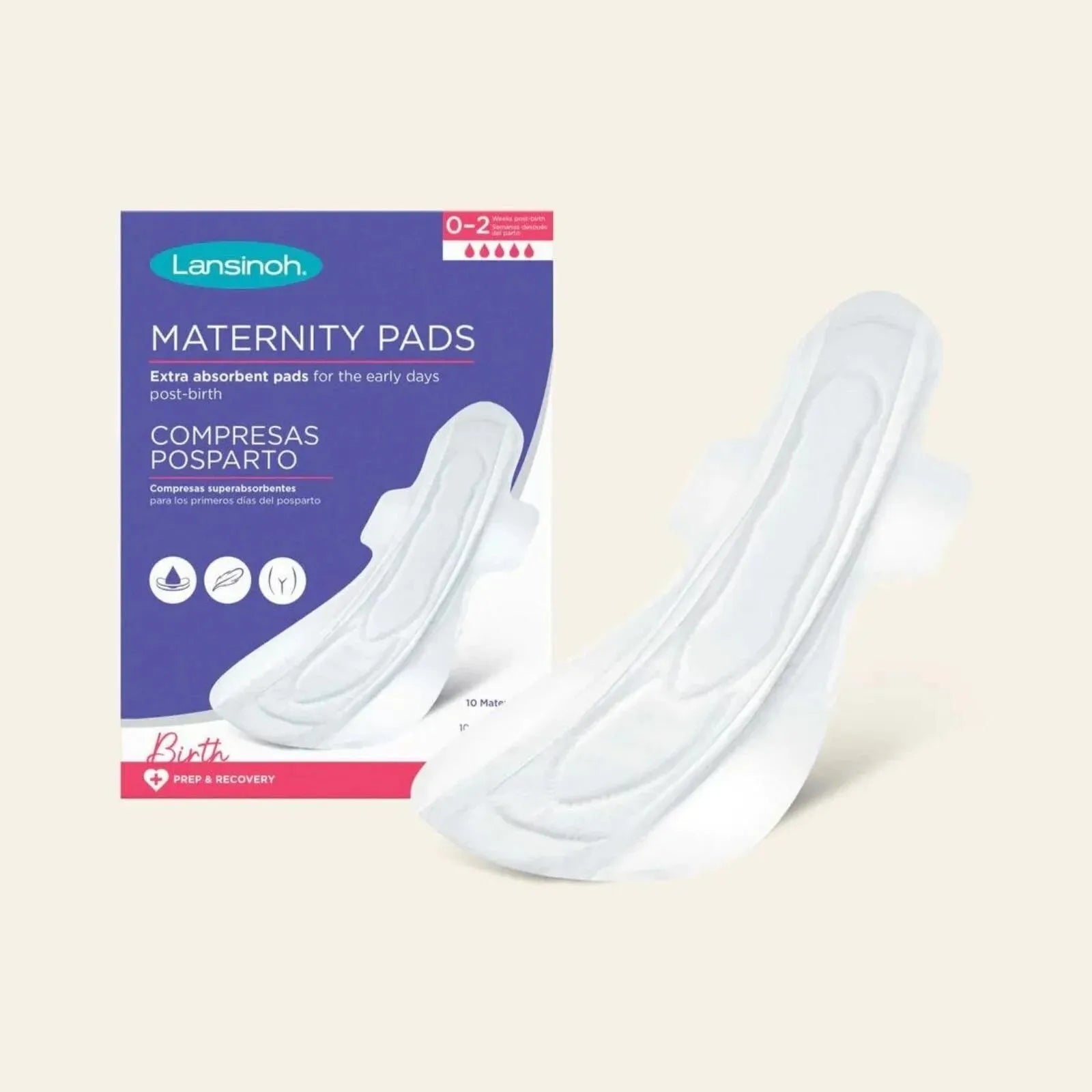 Lansinoh Extra Absorbent Maternity Pads 10 pcs - ebebek - Black Friday