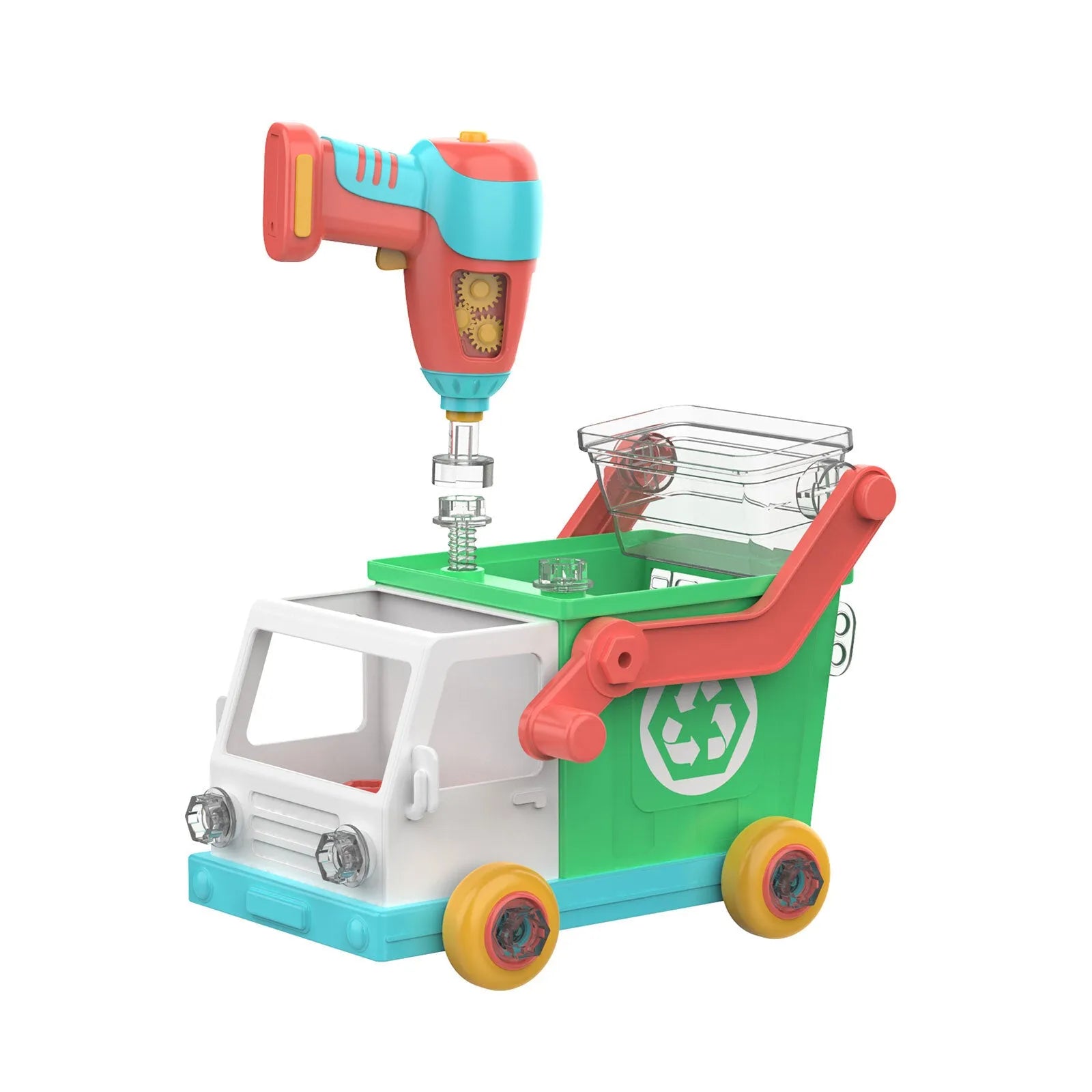 Design & Drill Bolt Buddies Police Rescue Pick - It - Up Truck - ebebek - Black Friday