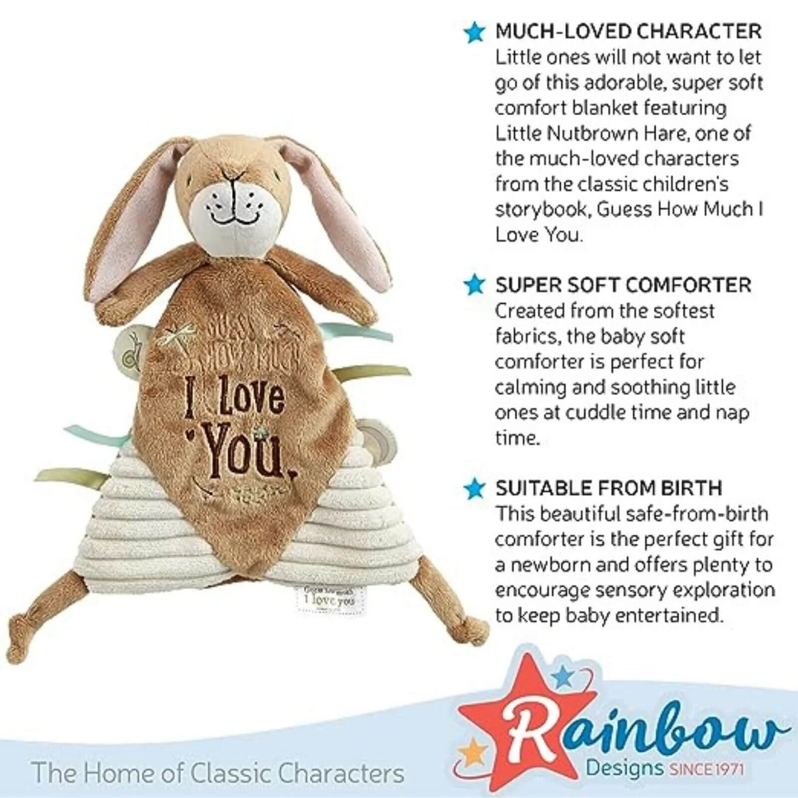 Guess How Much I Love You Comfort Blanket - ebebek - Black Friday