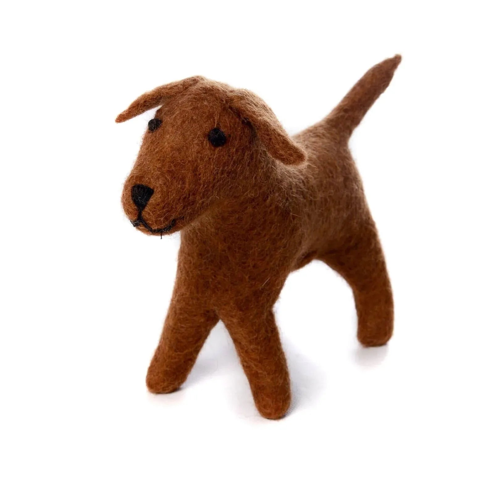 Amica Felt Chocolate Labrador Toy 15cm - ebebek - Black Friday