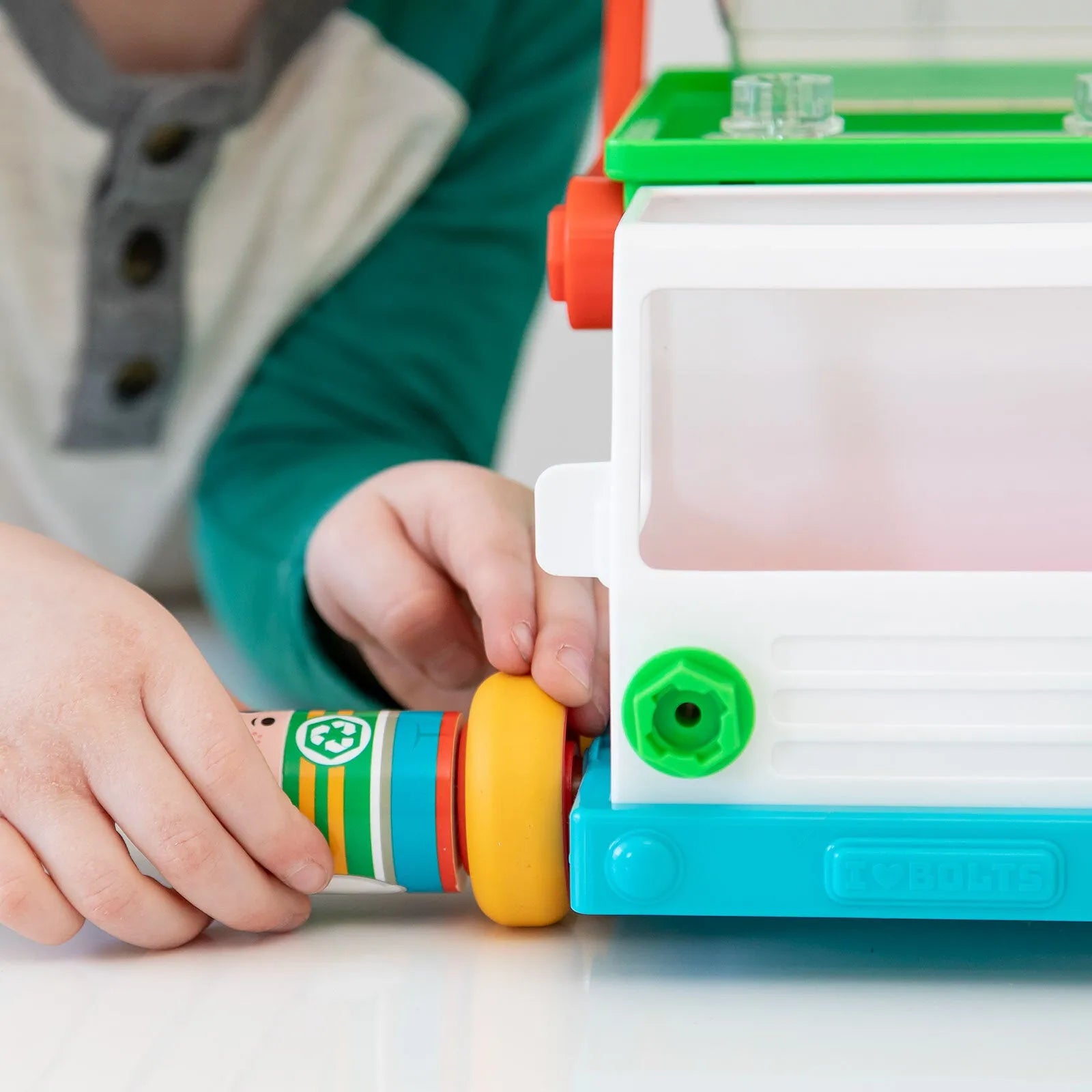 Design & Drill Bolt Buddies Police Rescue Pick - It - Up Truck - ebebek - Black Friday