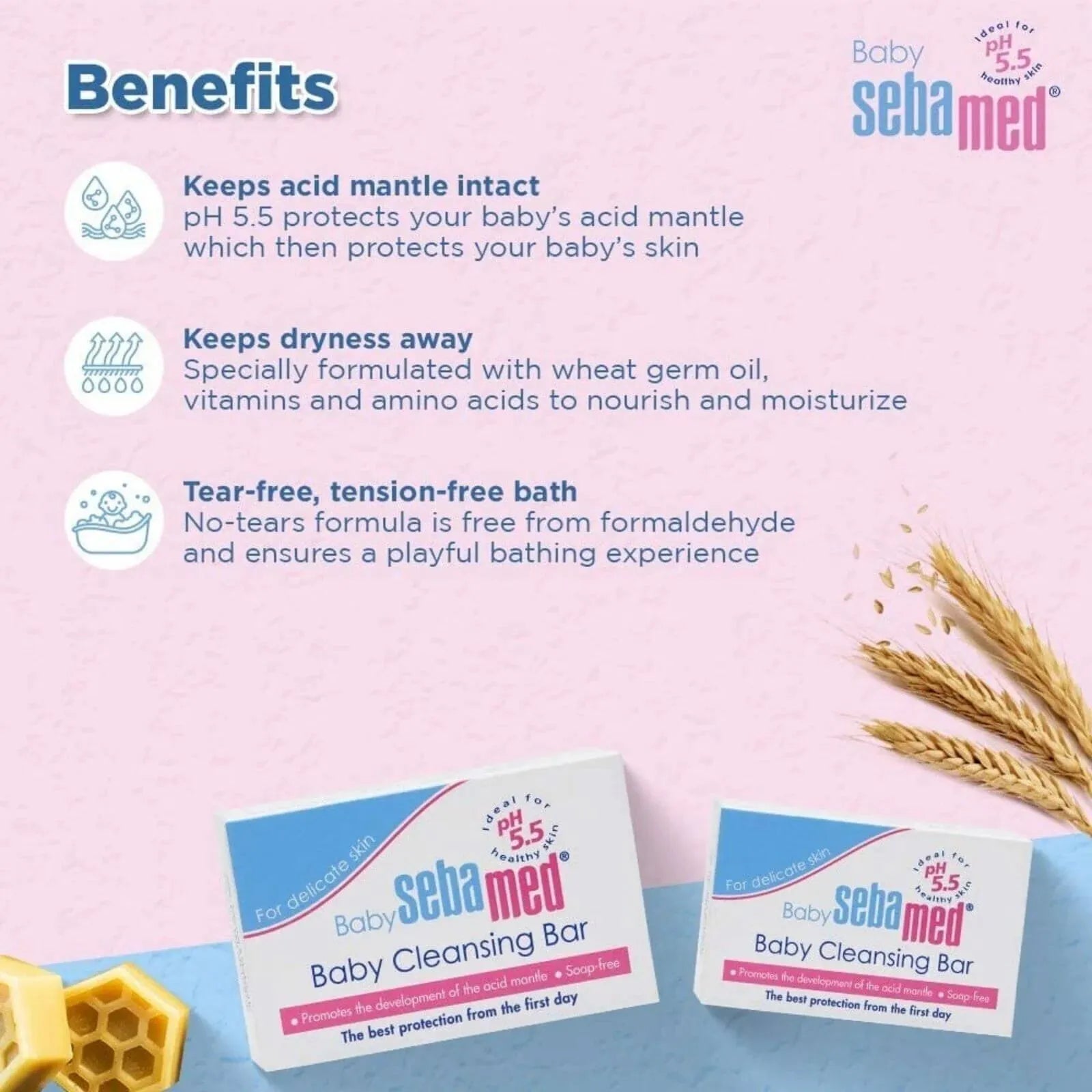 Sebamed Baby Cleansing Bar 100g - ebebek - Black Friday