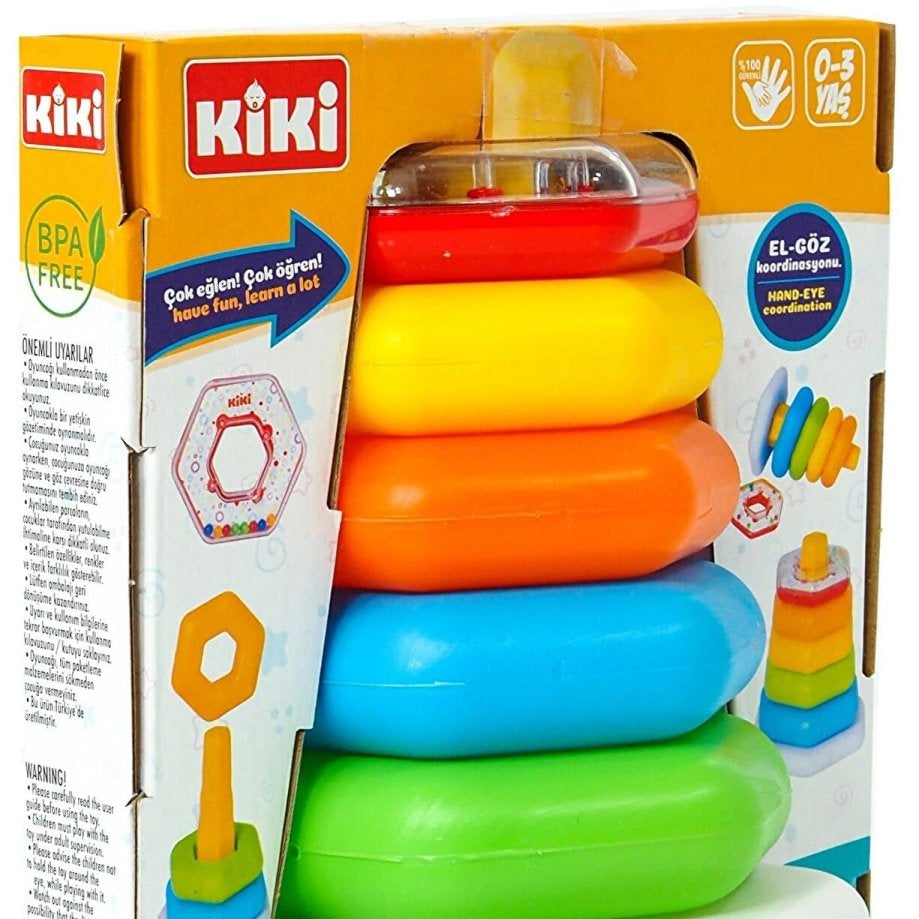 Kiki Rattle Hexagen Rings - ebebek - Black Friday