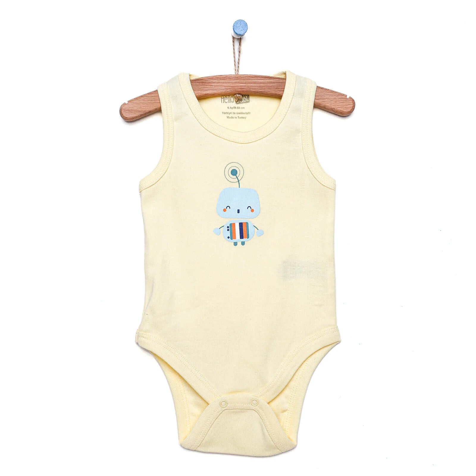 HelloBaby Athlete Bodysuit - Light Yellow - ebebek - Black Friday