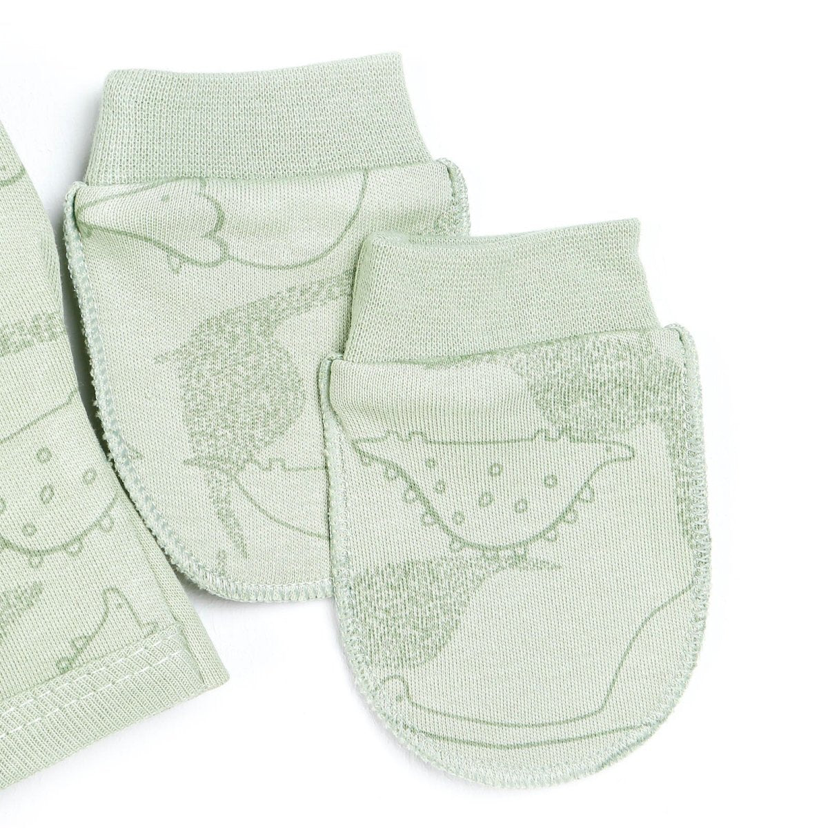 Bebbek Baby Boy 5 Pcs Newborn Gift Starter Set - Light Green - ebebek - Black Friday