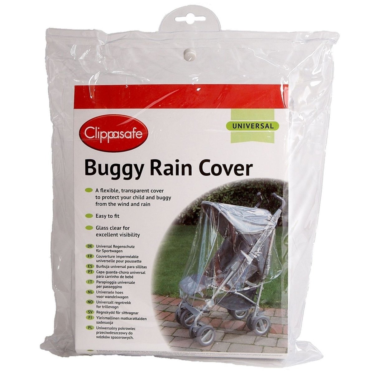 Clippasafe Buggy Raincover (Throwover) - ebebek - Black Friday