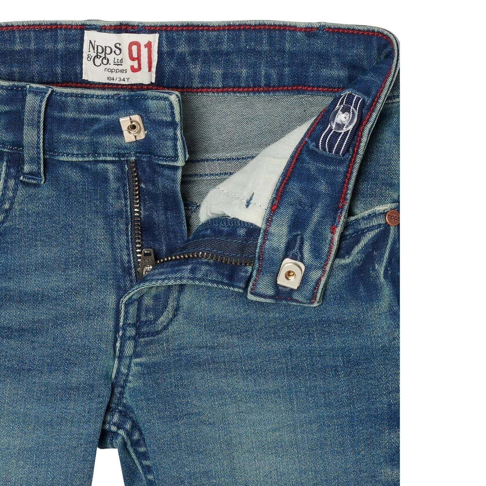 Noppies Boys Denim Pants Skinny Fit Kingsford Heights - Vintage Blue - ebebek - Black Friday