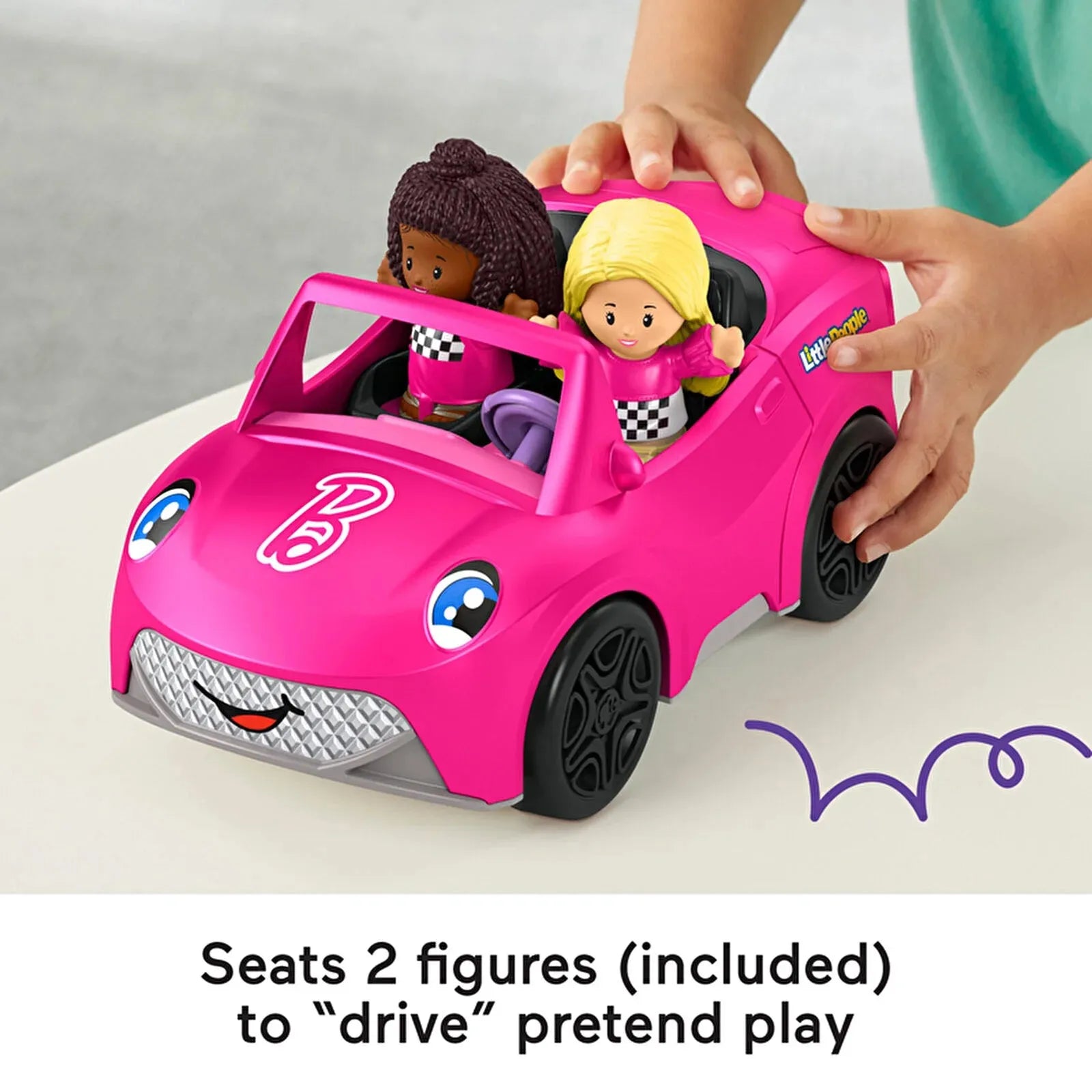 Fisher - Price Little People Barbie Convertible - ebebek - Black Friday