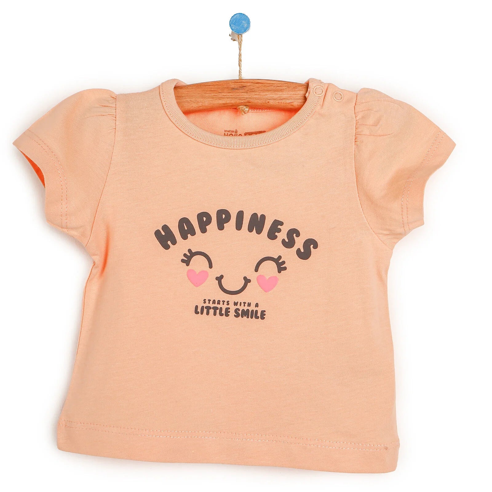 HelloBaby Basic Baby Girl Tshirt - Powder - ebebek - Black Friday