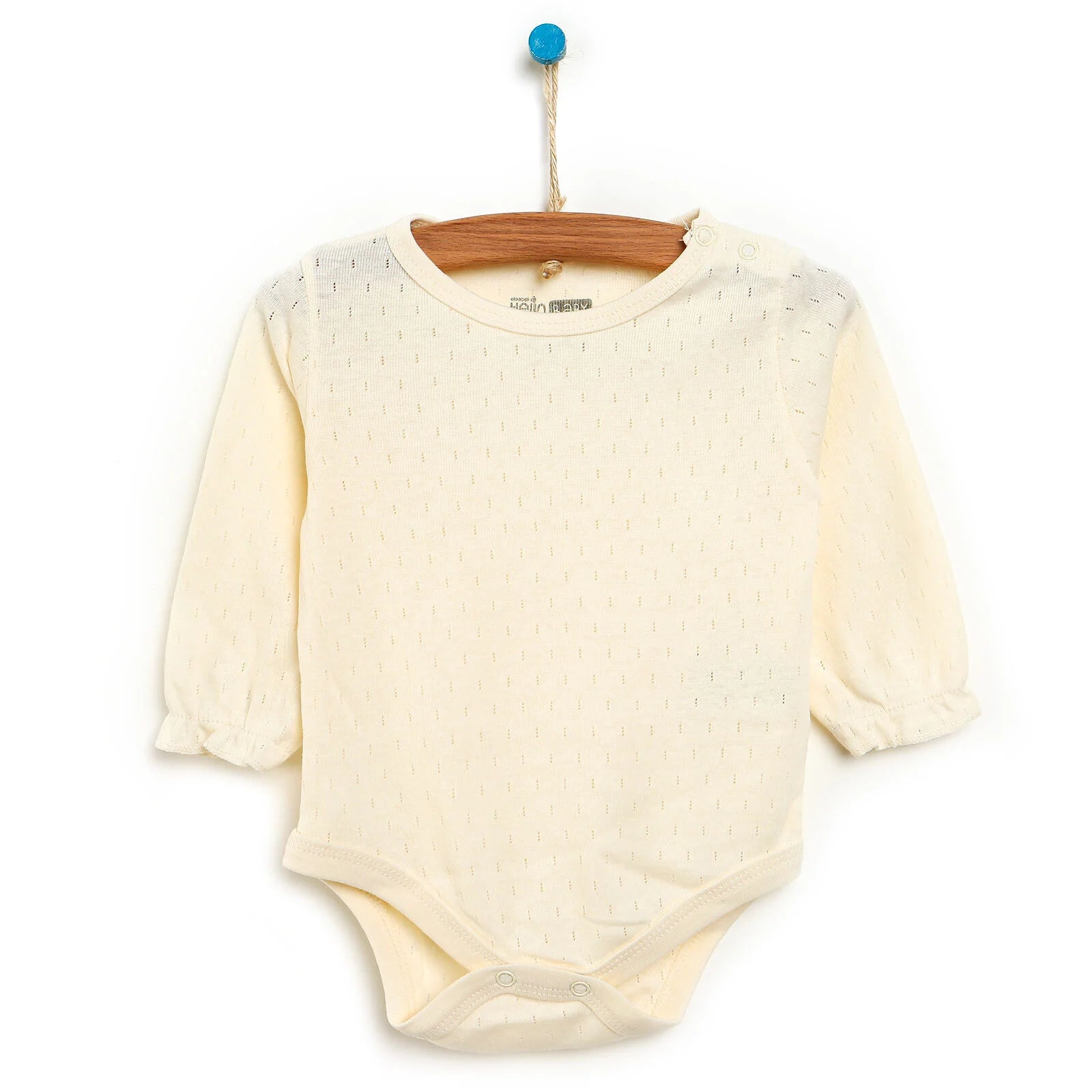 HelloBaby Long Sleeve Bodysuit - Beige - ebebek - Black Friday