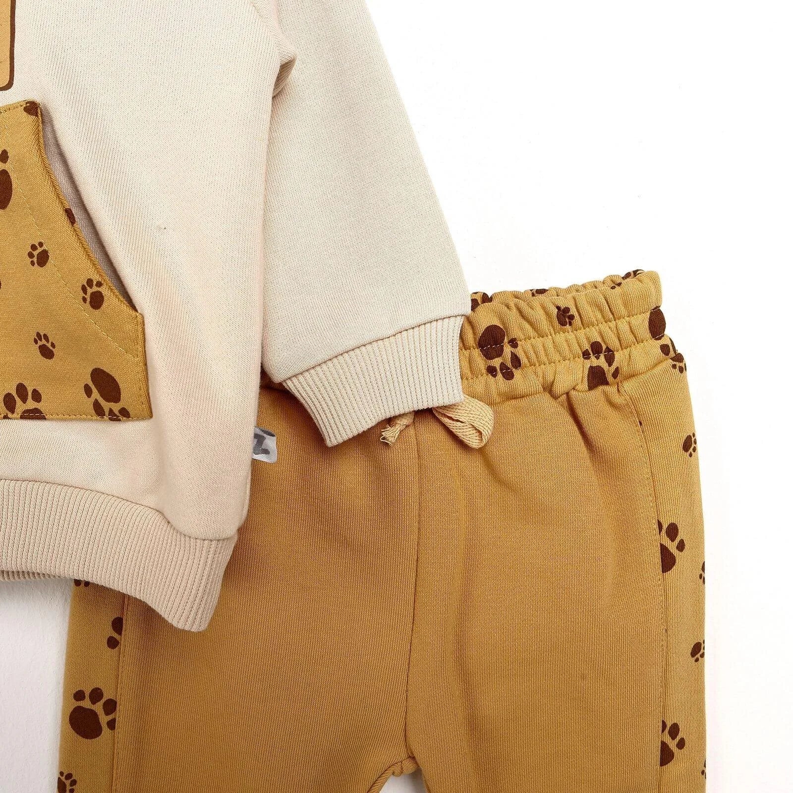 BabyZ Sweatshirt - Footless Bottom - Cinnamon - ebebek - Black Friday