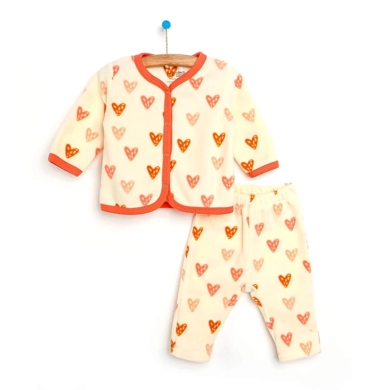 HelloBaby Newborn Baby Girl Fleece Cardigan - ebebek - Black Friday