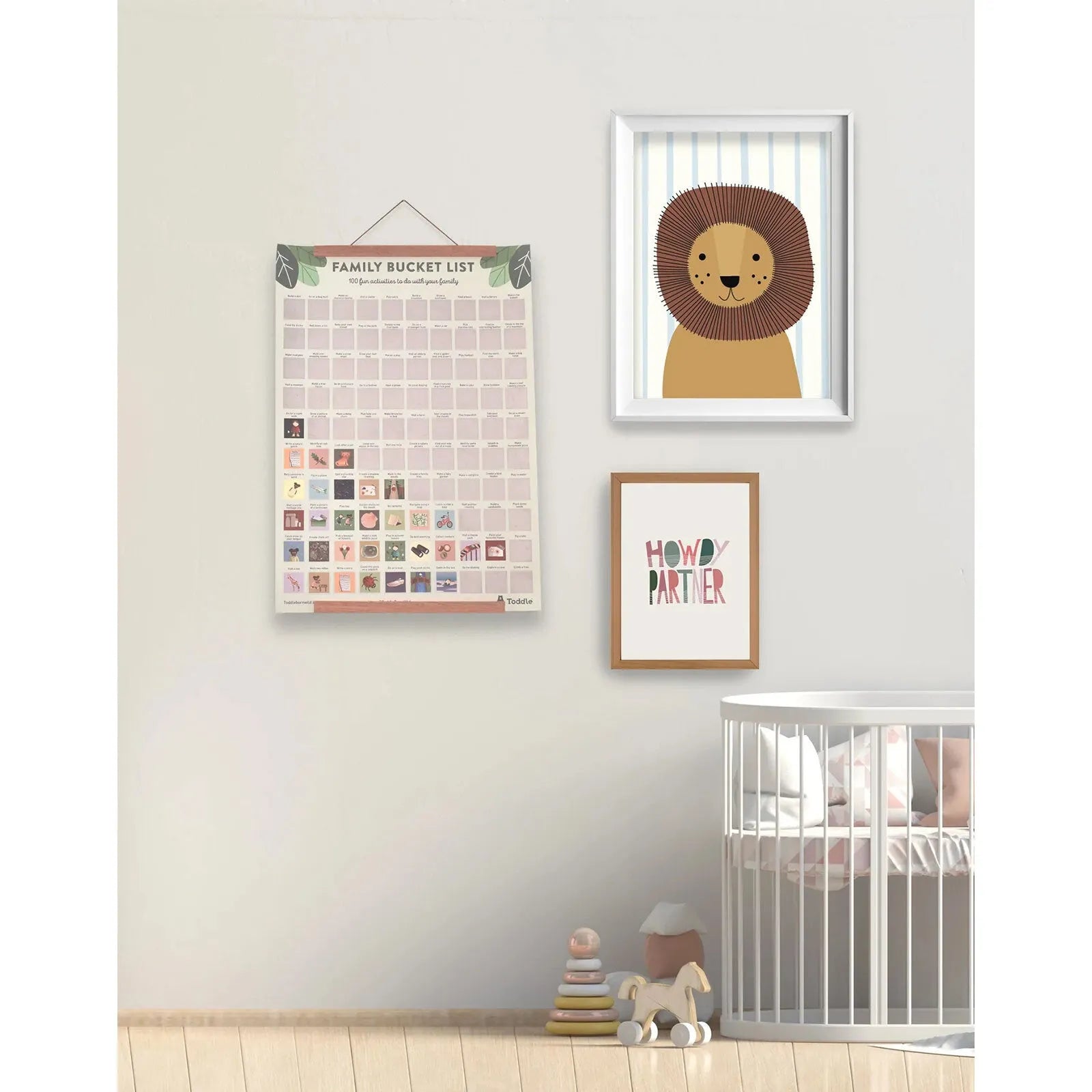 Toddle born Wild A2 100 Activity Bucket List Poster - ebebek - Black Friday