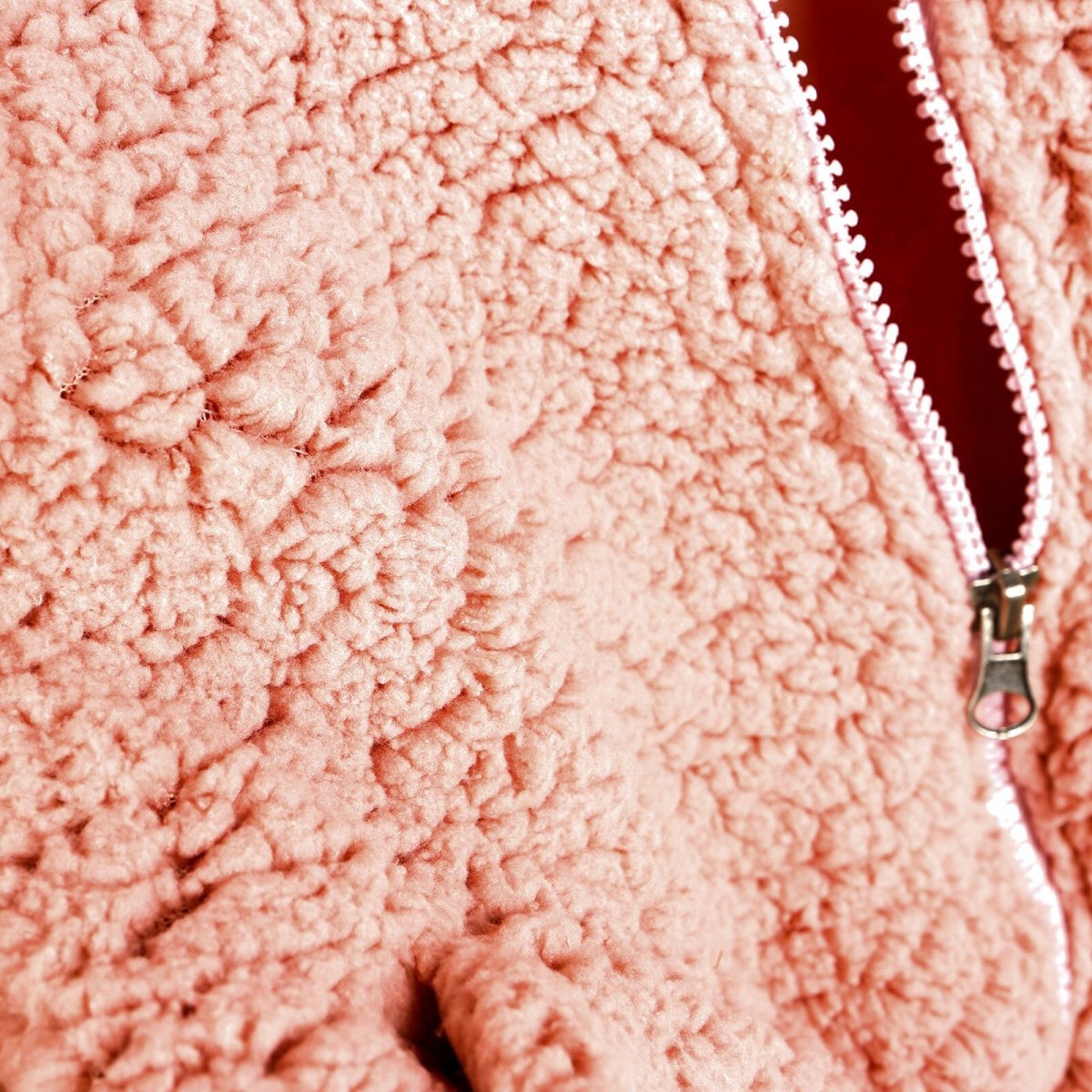 Midimod Newborn Rabbit Ear Welsoft Footed Jumpsuit - Light Rose - ebebek - Black Friday