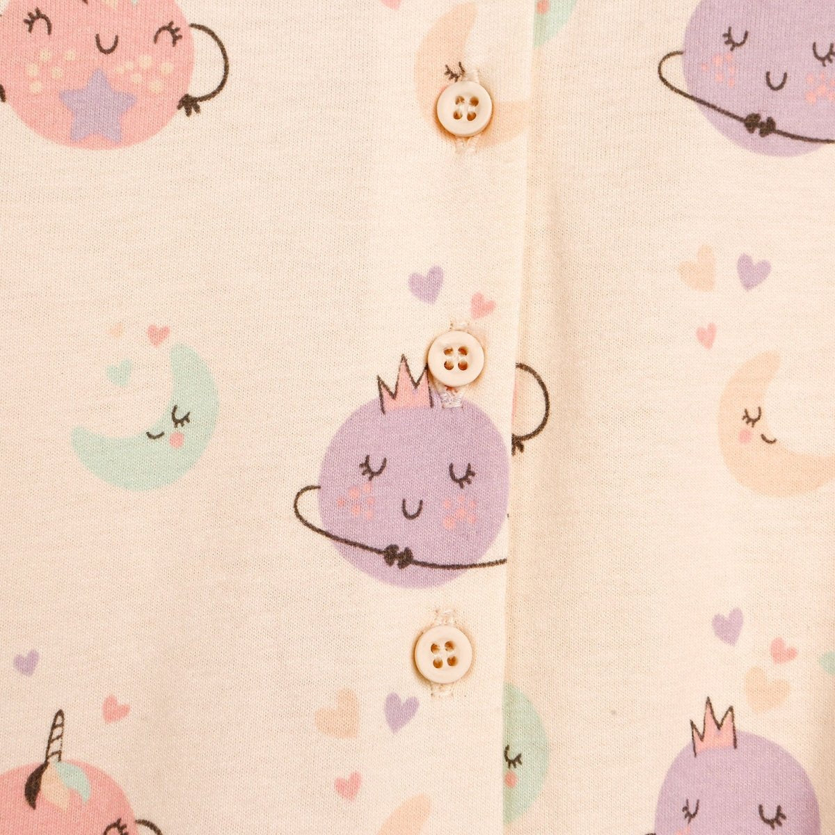 HelloBaby Basic Baby Girl Pyjamas Set - Ecru - ebebek - Black Friday