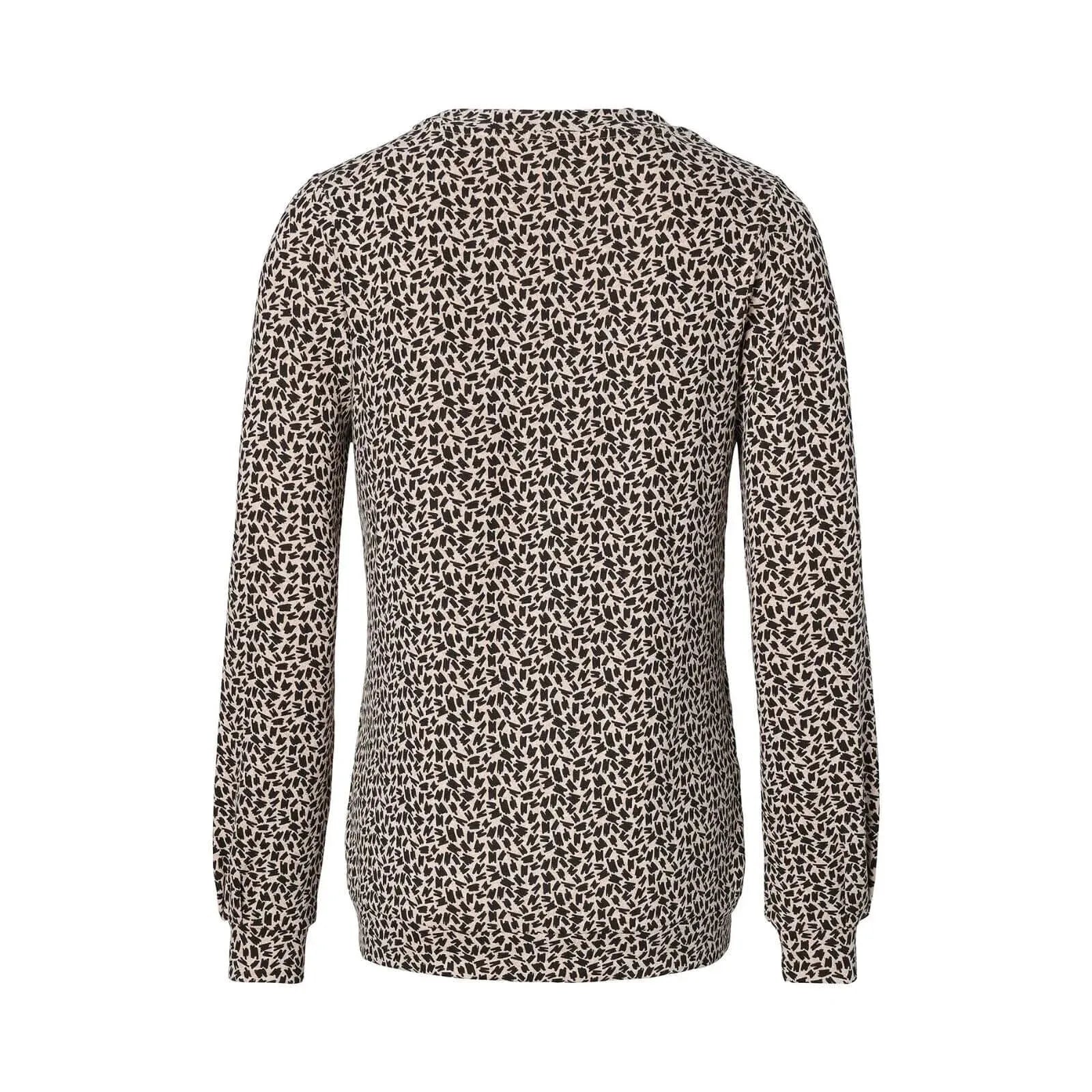 Noppies Top Roslyn Nursing Long Sleeve Allover Print - Oatmeal - ebebek - Black Friday