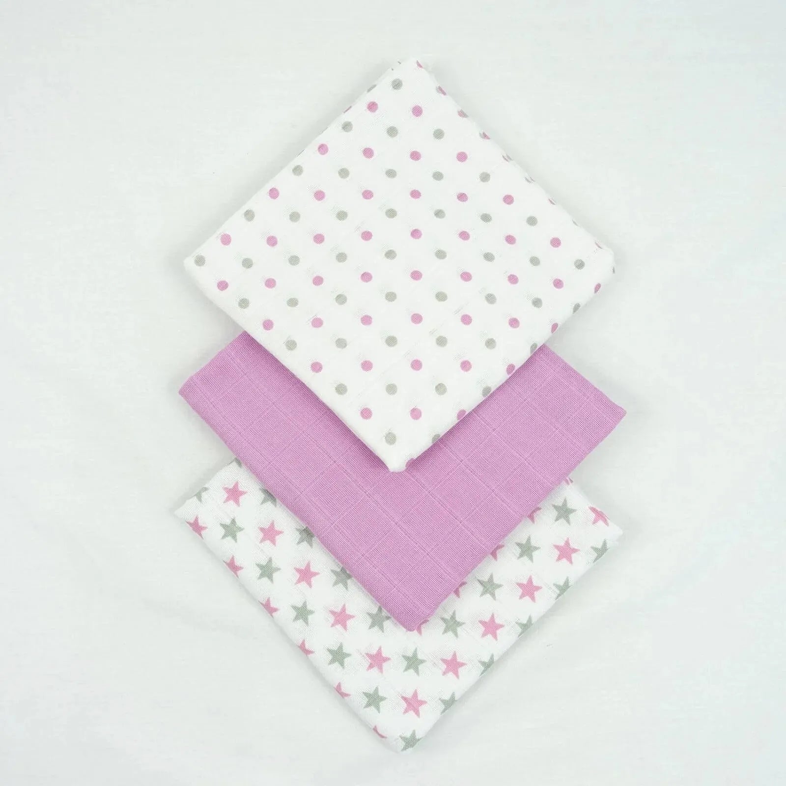 MuslinZ Muslin Squares 70x70cm 6 pcs - Violet - ebebek - Black Friday