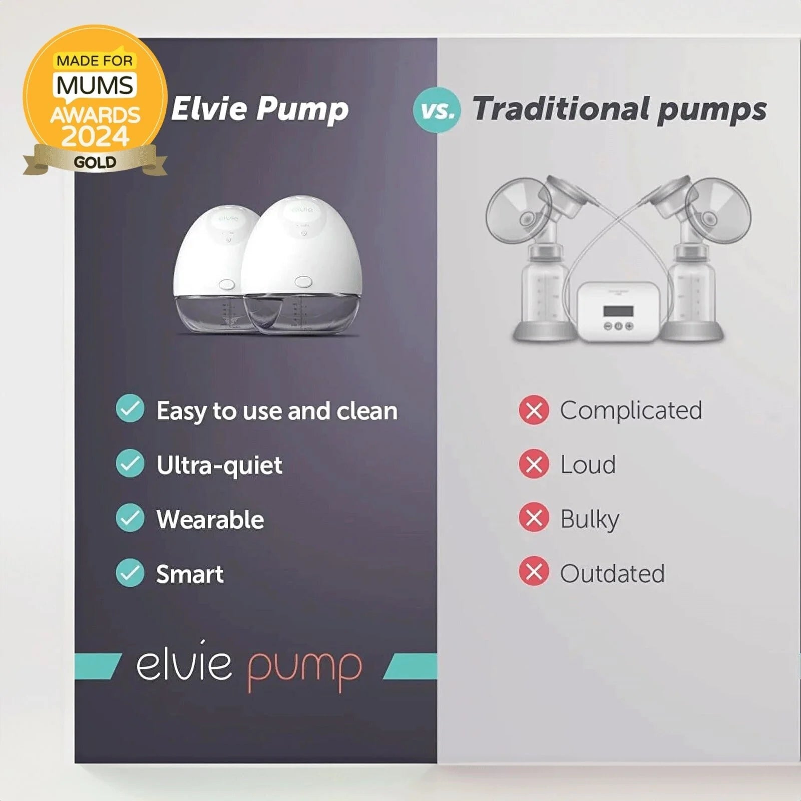 Elvie Pump Single Ultra - Quiet Wearable Electric Breast Pump - ebebek - Black Friday