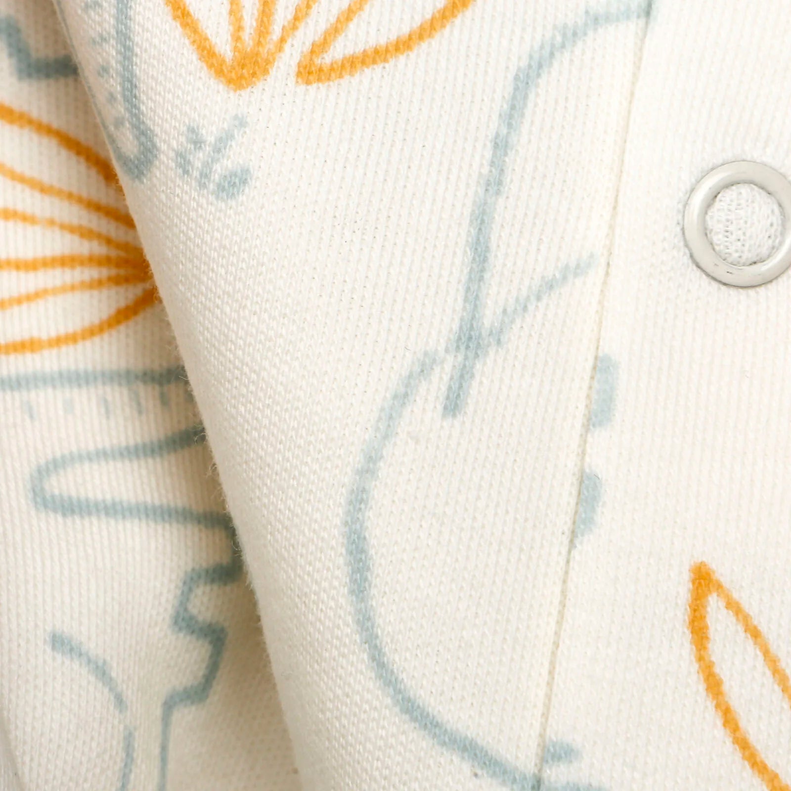 Bebetto Newborn Wrapover Top - Footed Bottom - Blue - ebebek - Black Friday