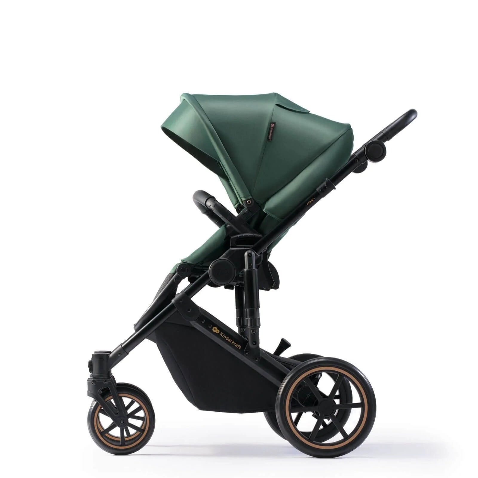 Kinderkraft 3 - in - 1 Mink Pro Prime 2 Travel System with Car Seat - Dark Green - ebebek - Black Friday