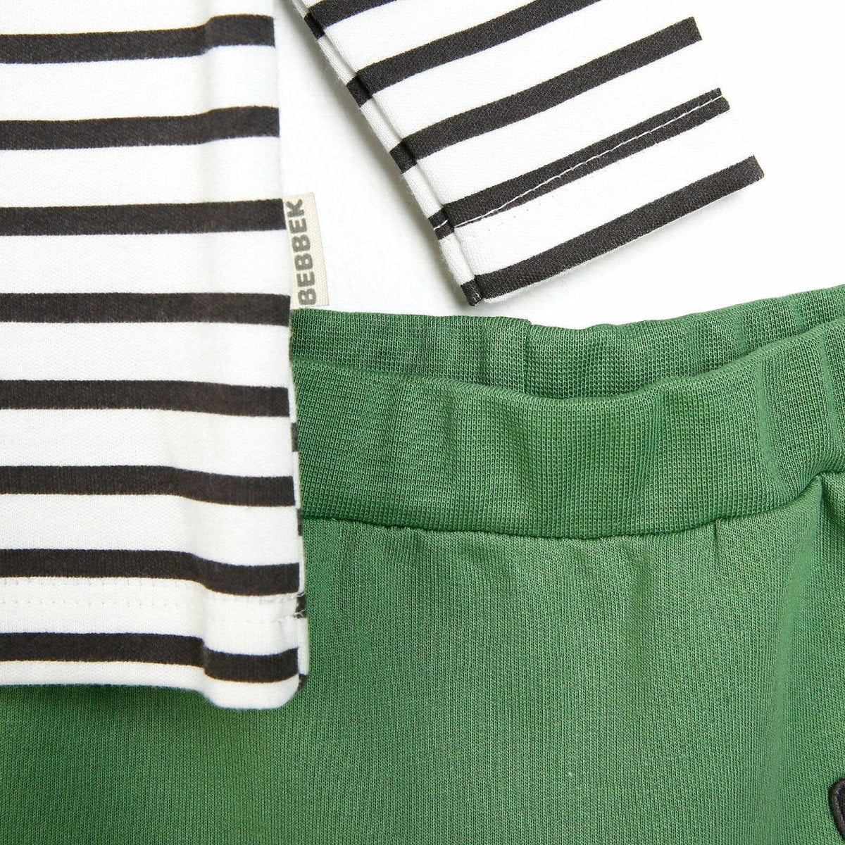 Bebbek Newborn Sweatshirt Footless Bottom - Green - ebebek - Black Friday