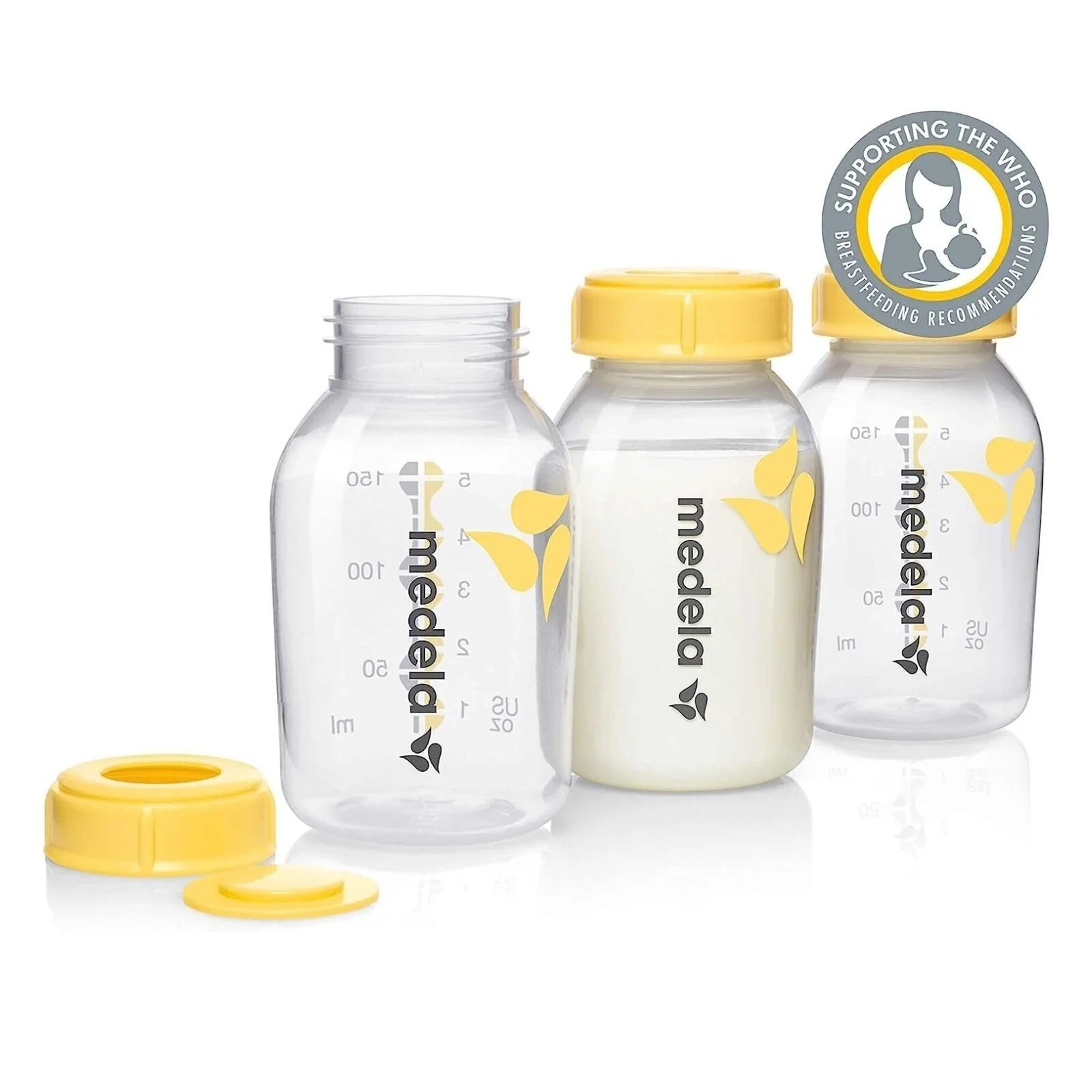 Medela Breastmilk Storage Bottles 150ml 3 pcs - ebebek - Black Friday