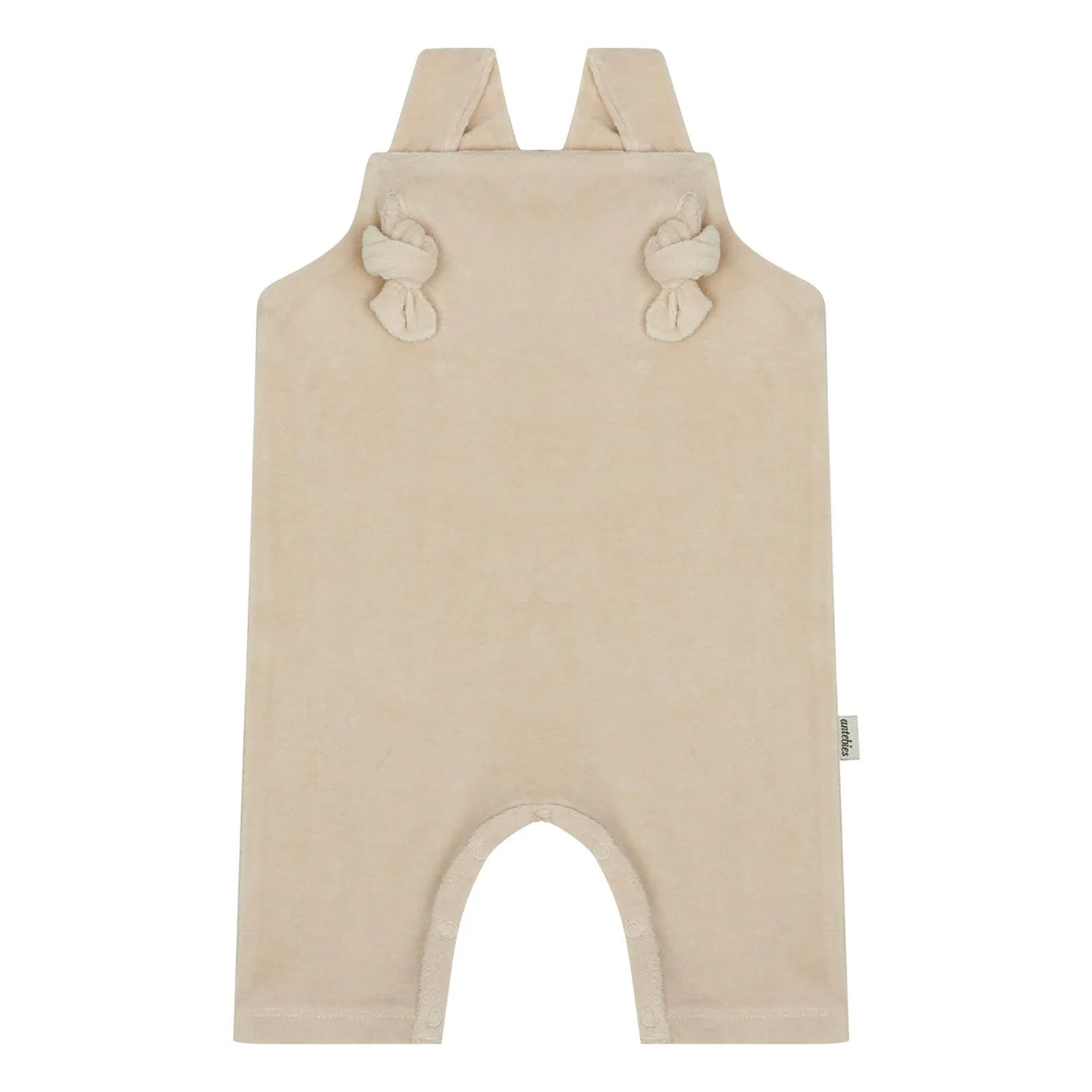 Antebies Beige Velvet Overalls Grey - ebebek - Black Friday