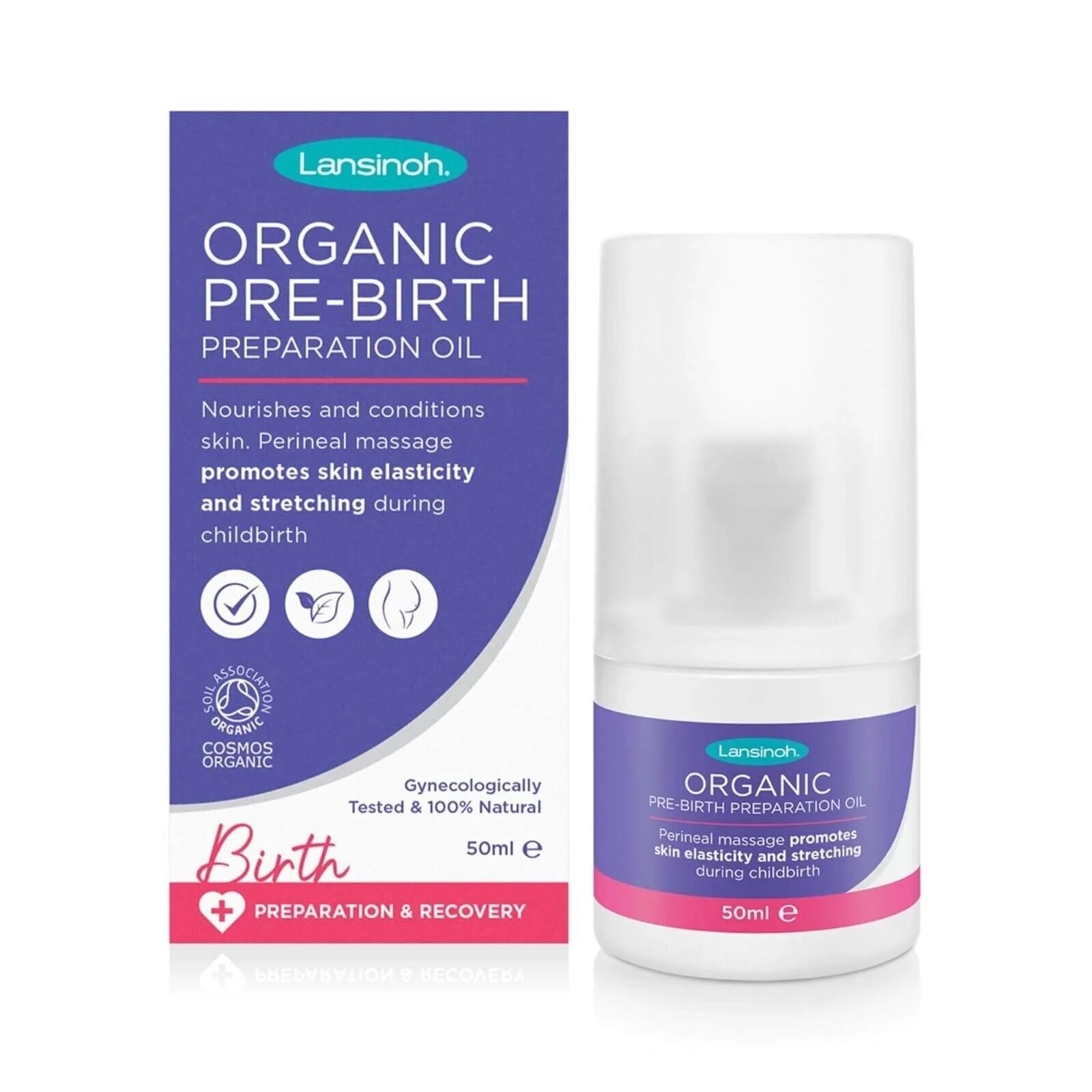 Lansinoh Organic Pre - Birth Preparation Oil 50ml - ebebek - Black Friday