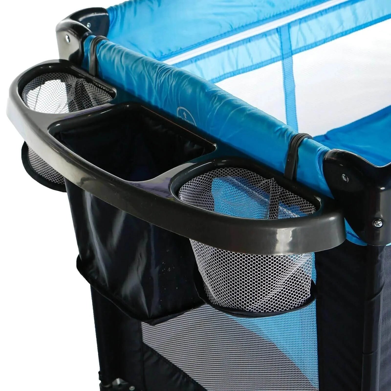 baby plus Play - Sleep Travel Cot - Ocean Blue - baby plus - ebebek
