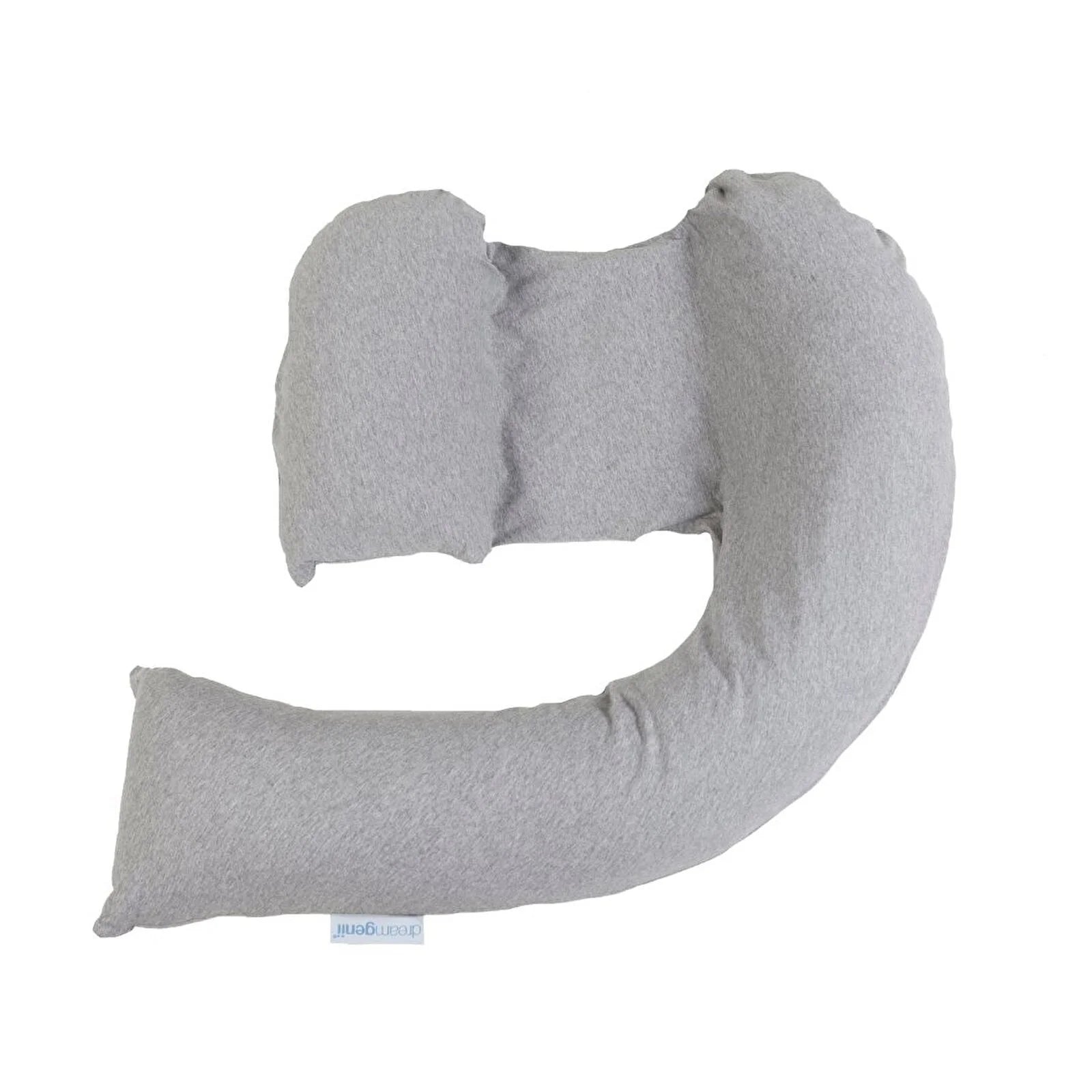 Dreamgenii Support and Feeding Pillow Spare Cover - Grey Marl Cotton Jersey - ebebek - Black Friday
