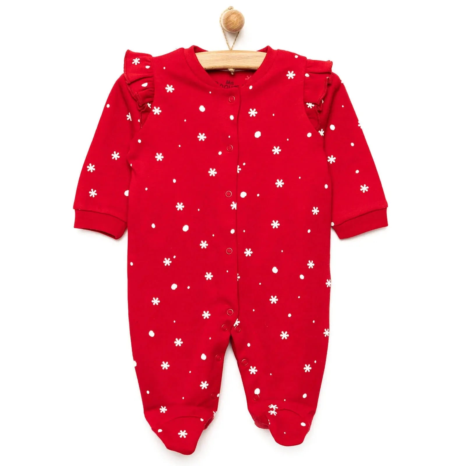 Ma Douce Baby Newborn Jumpsuit - Red - ebebek - Black Friday