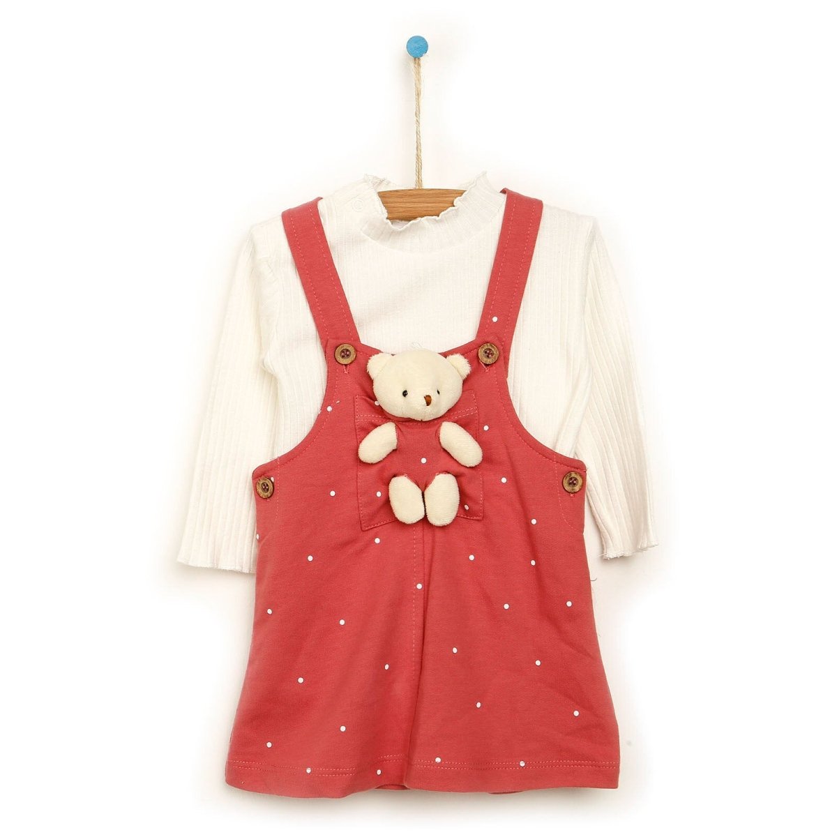 Tuffy Salopette Skirt - Sweatshirt - Light Rose - ebebek - Black Friday