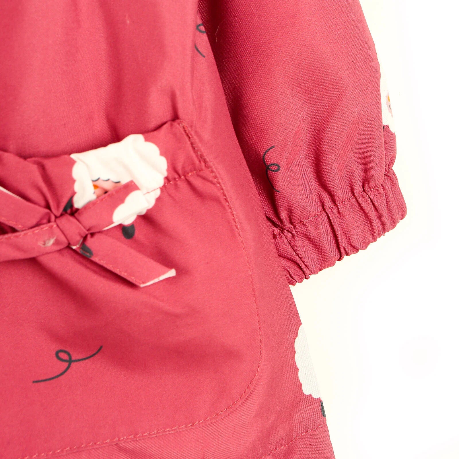 Midimod Basic Baby Girl Sheep Printed Ho - Light Rose - ebebek - Black Friday