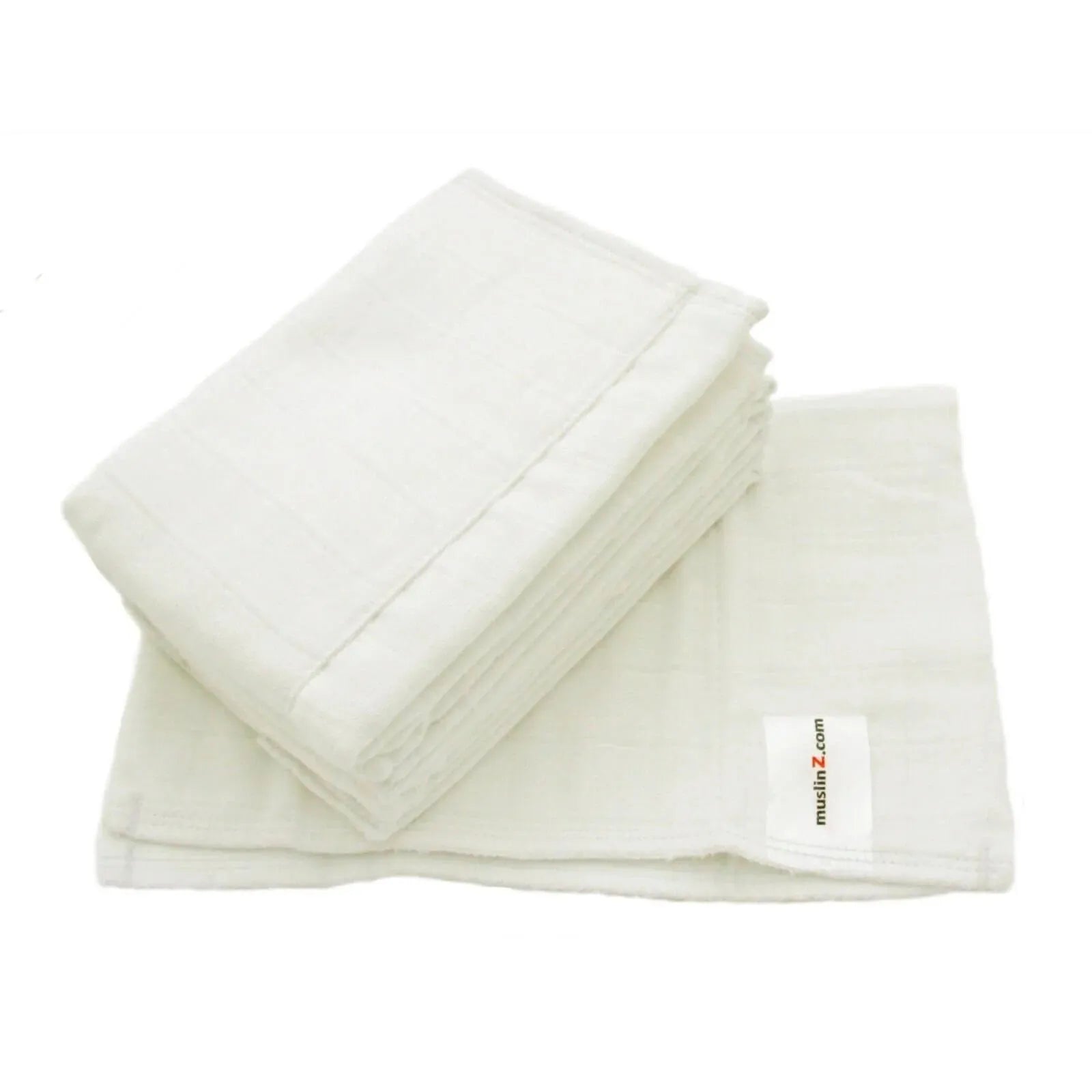 MuslinZ 6 Pcs Muslin Prefold - White - ebebek - Black Friday