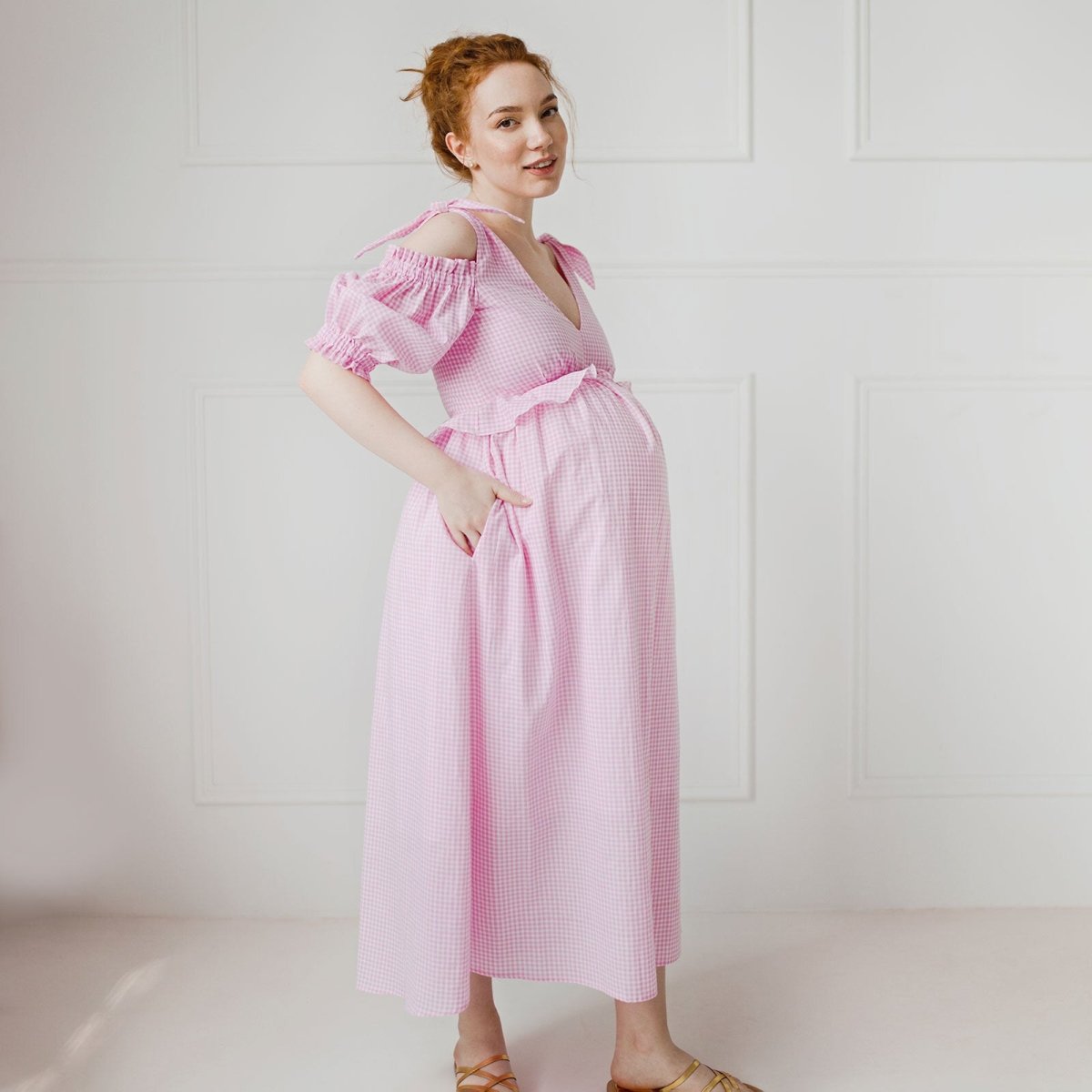 Bump&Milk Rio Midi Breastfeeding Dress - ebebek - Black Friday