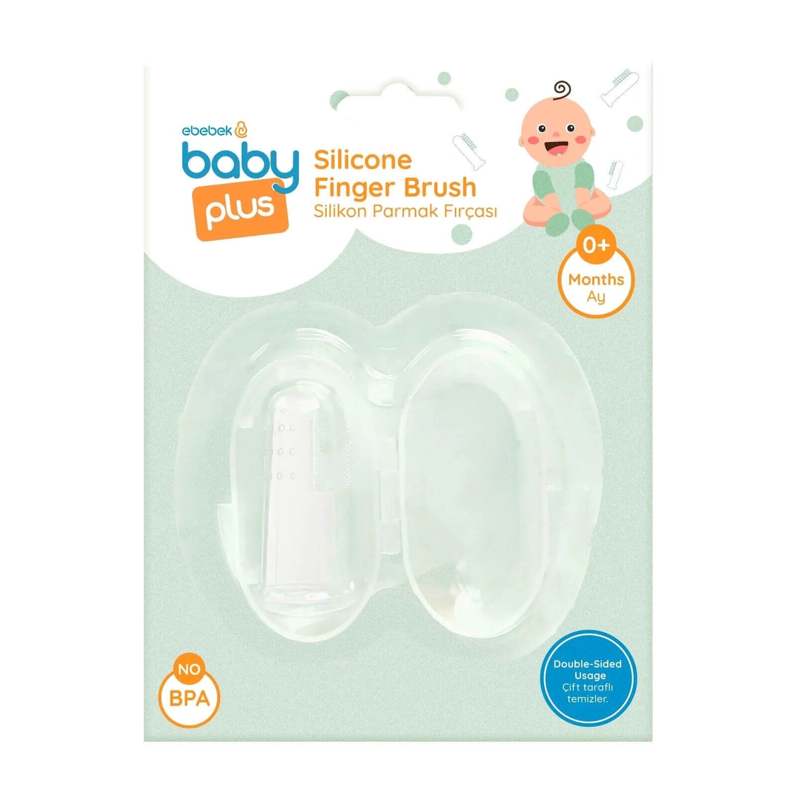 baby plus Silicone Finger Toothbrush - ebebek - Black Friday