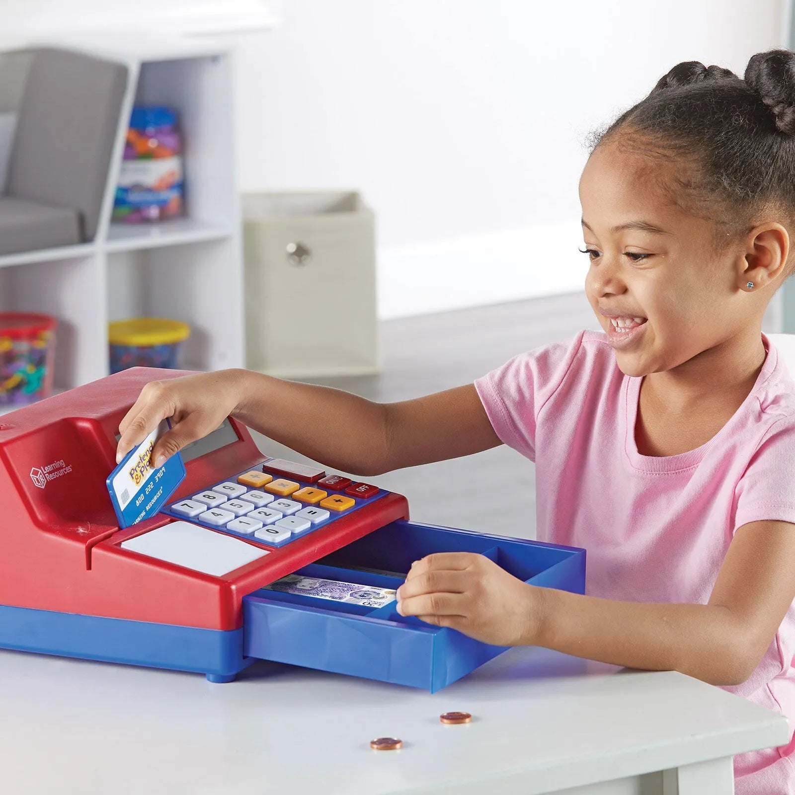 Learning Resources Pretend & Play Calculator Cash Register - ebebek - Black Friday