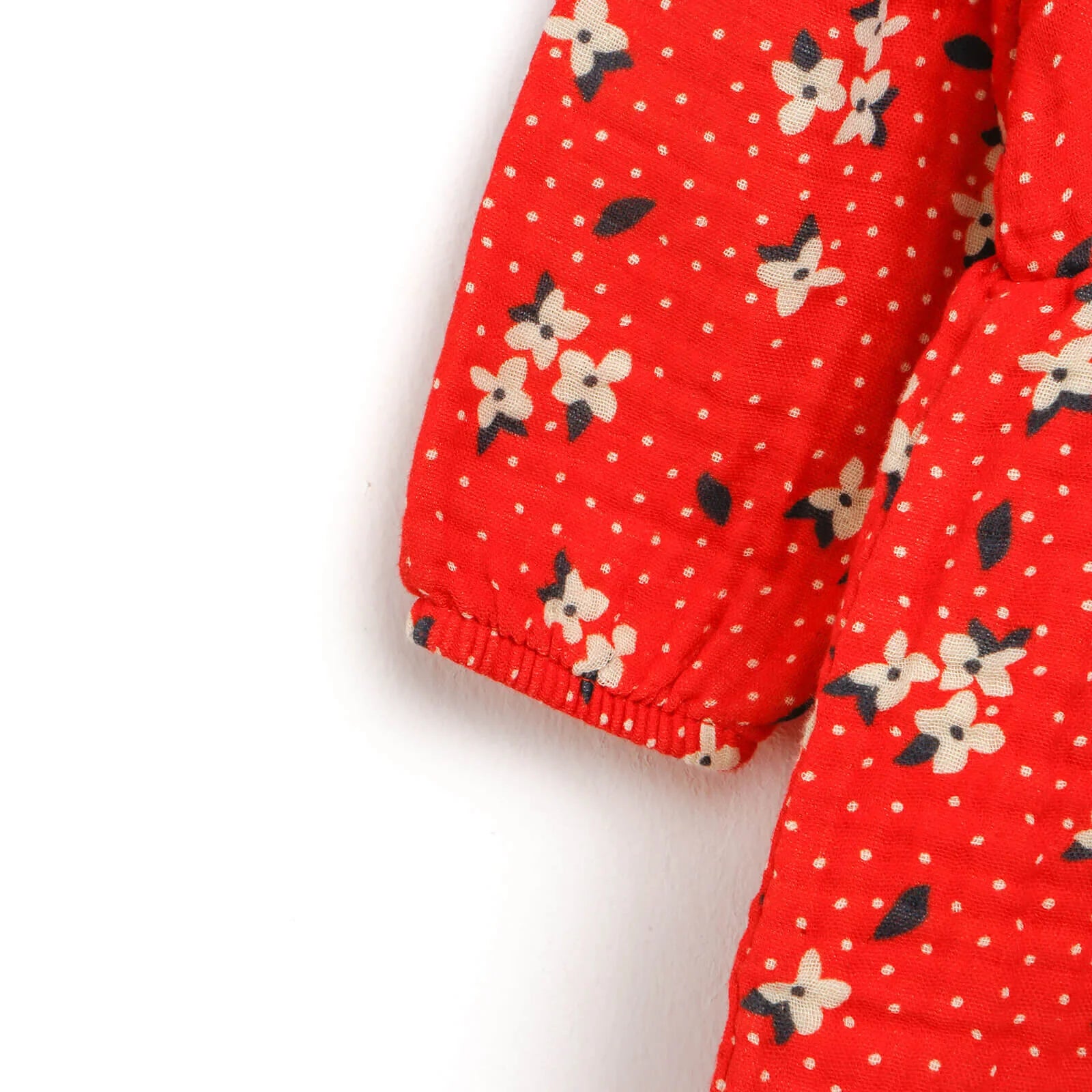 HelloBaby Basic Baby Girl Floral Muslin - Coral - ebebek - Black Friday